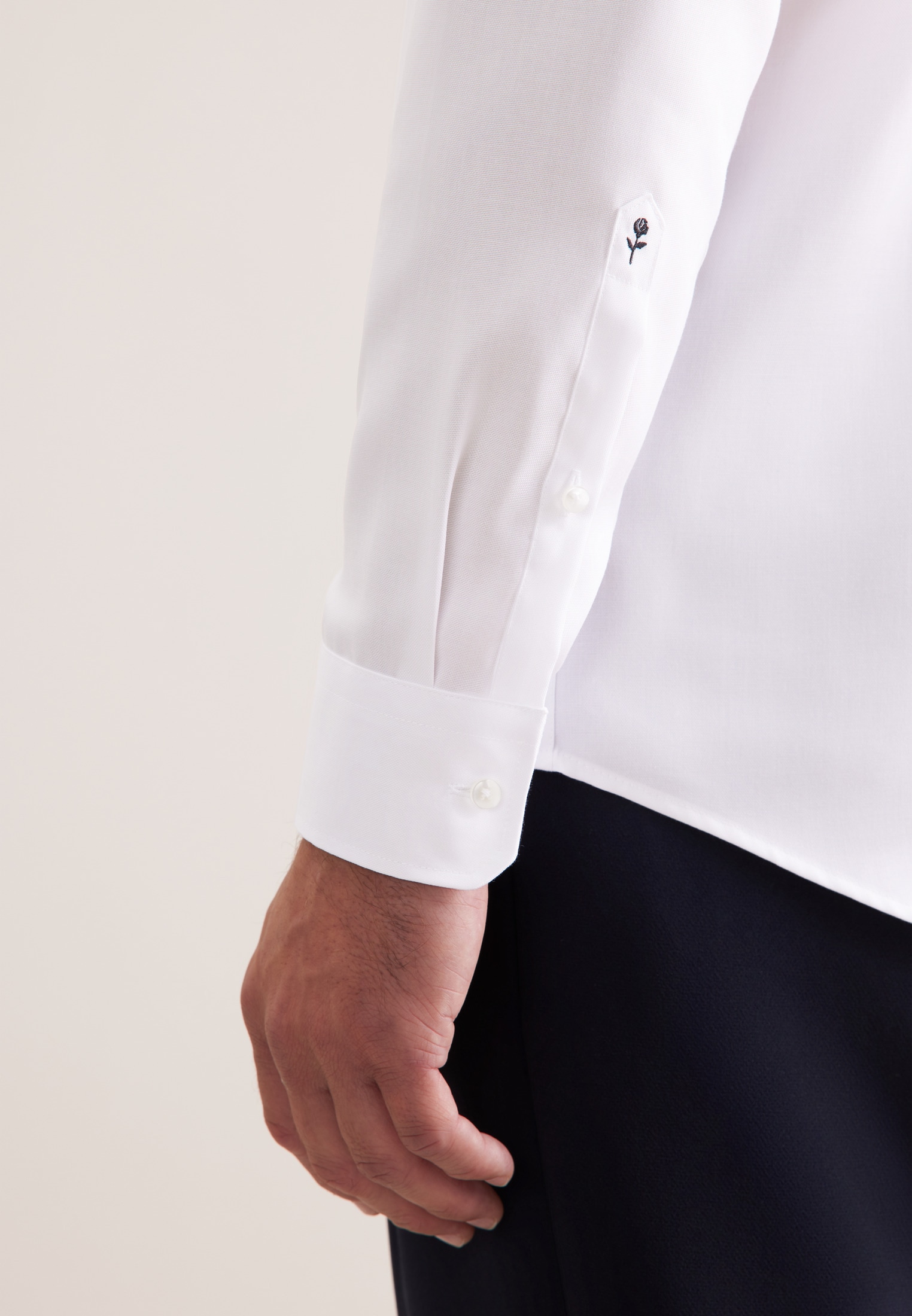 seidensticker Businesshemd »Schwarze Rose« Regular 1/1 Kentkragen Uni