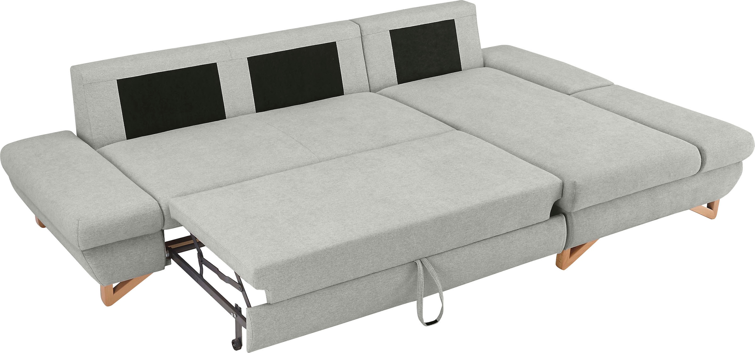 Home affaire Schlafsofa »City/Giron« komfortable Bettfunktion (Liegefläche 245 x 138 cm), sowie Bettkasten