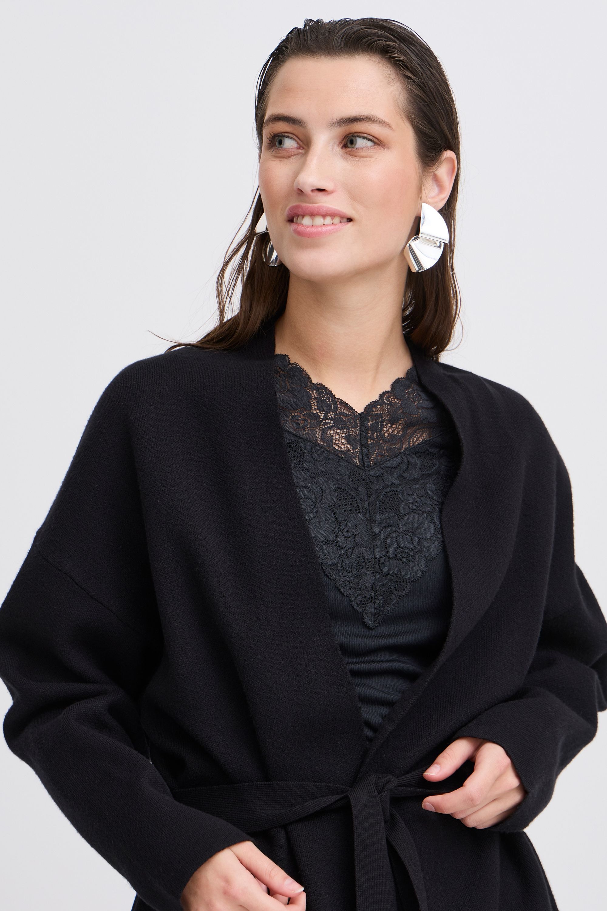 b.young Strickjacke »Strickjacke BYOTARI BELT CARDIGAN -«