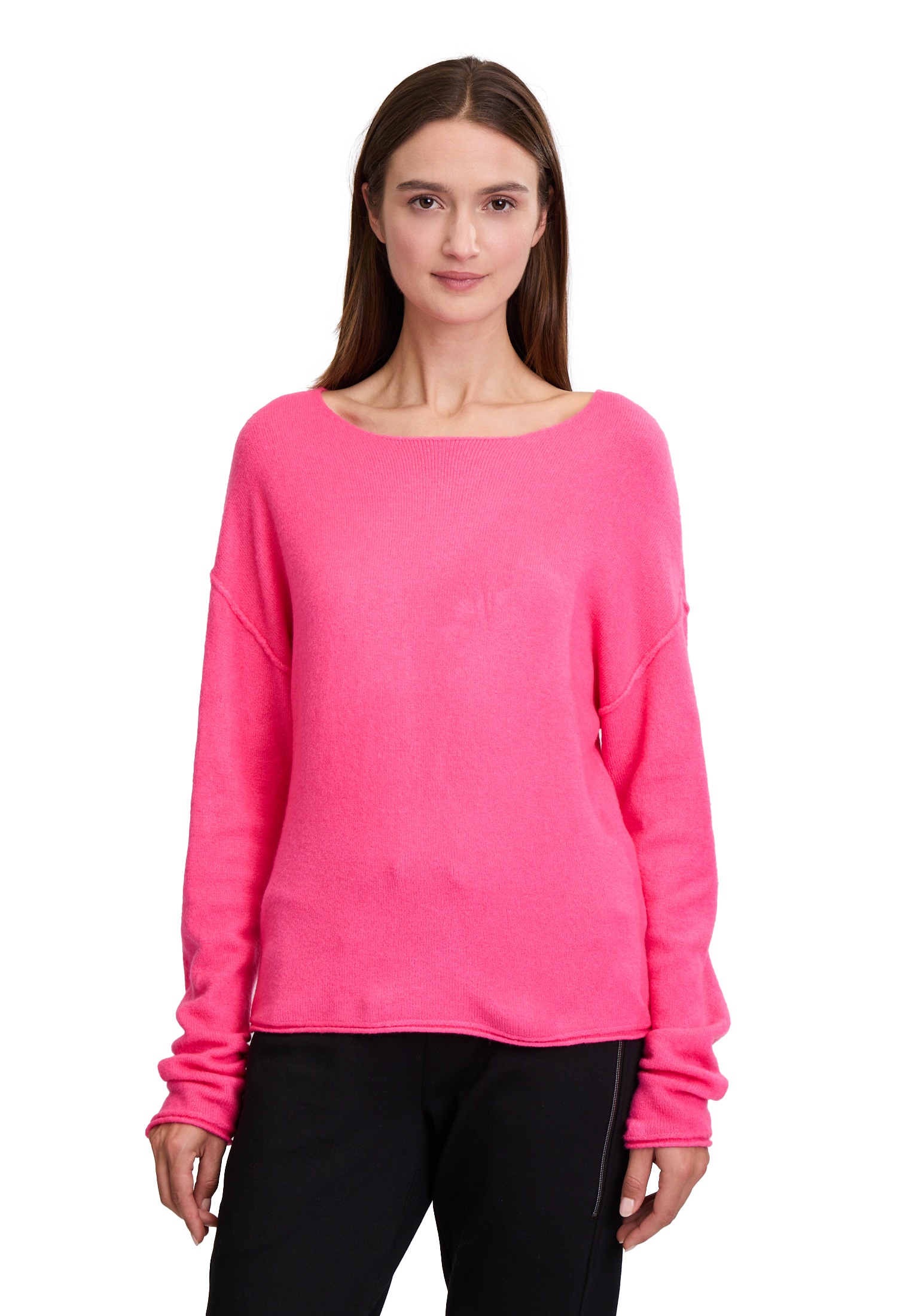 Cartoon Strickpullover »Strickpullover mit Rundhalsausschnitt«