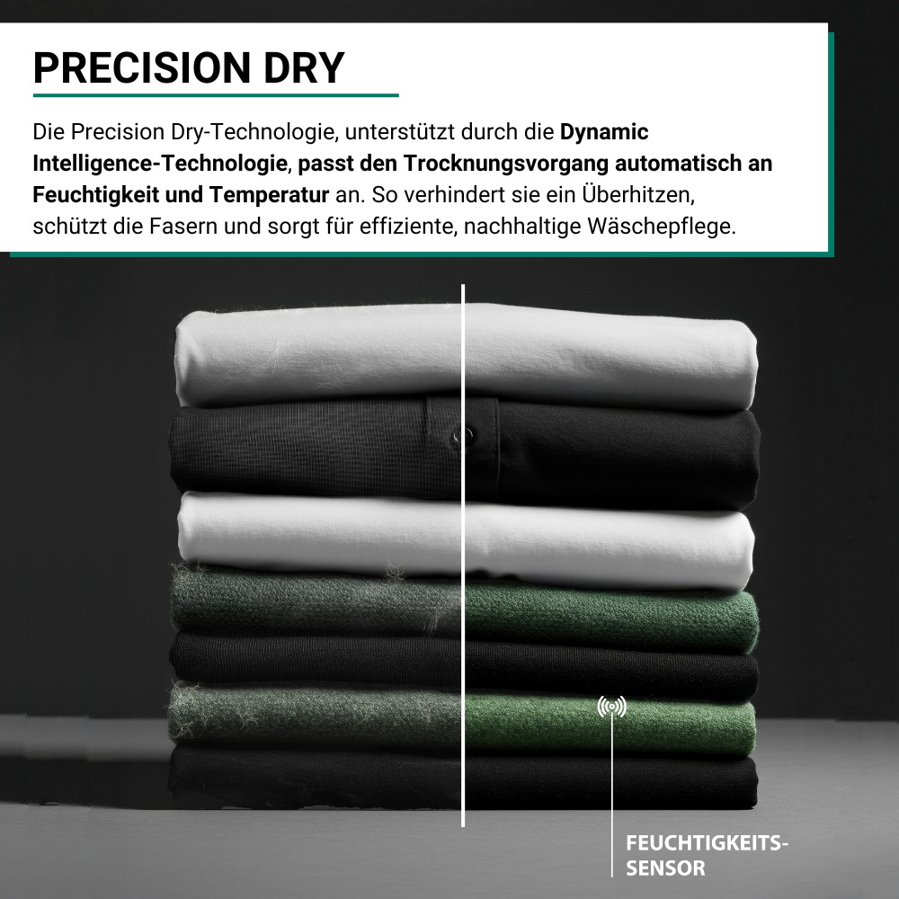 BAUKNECHT Wärmepumpentrockner »BT 95C WBS«, 9 kg, IronEase - Bügelfrei auf Knopfdruck, Silent Spin - leises Trocknen