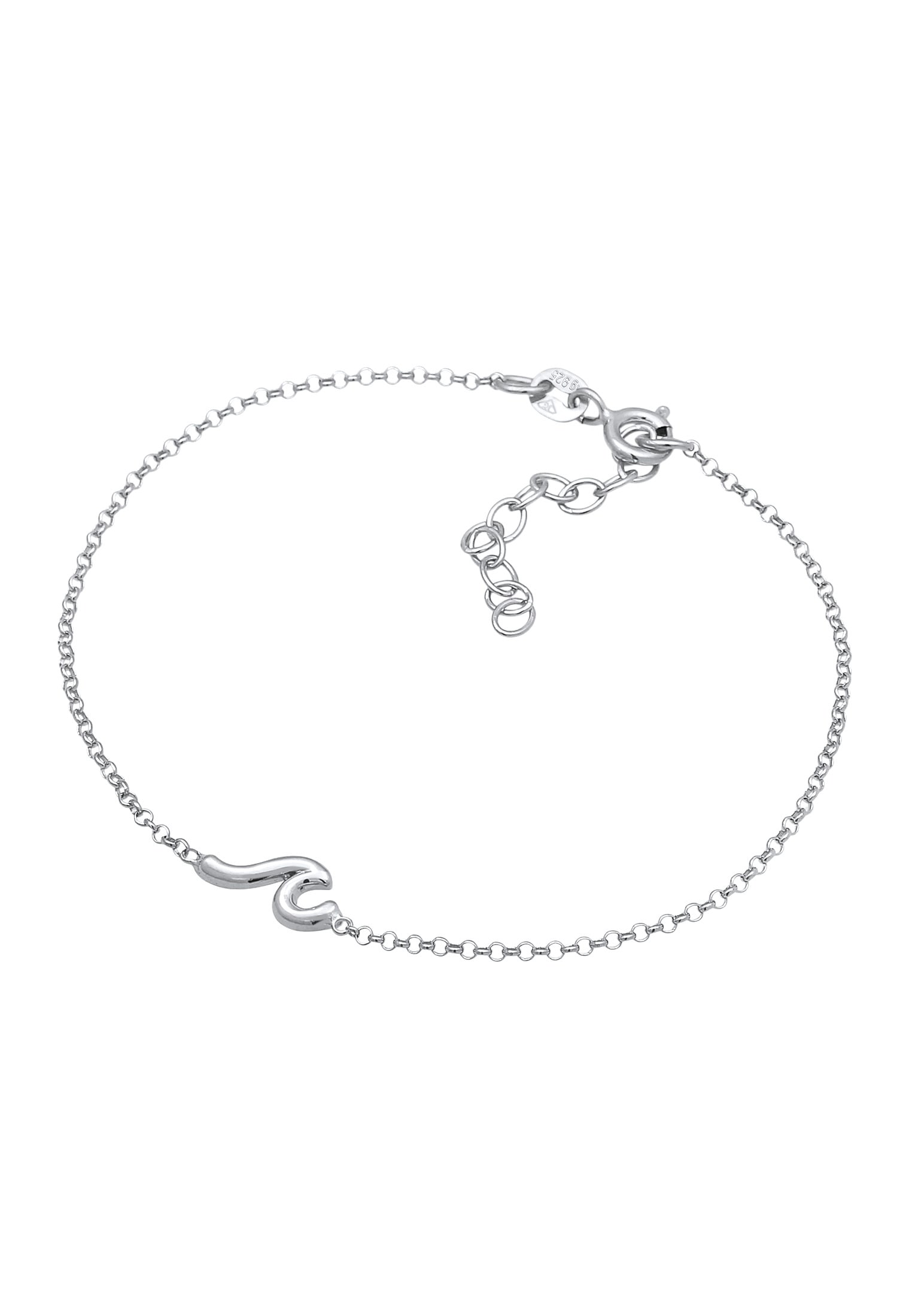 Elli Armkette »Armband Wellen Wave Strand Maritim 925 Sterling Silber«