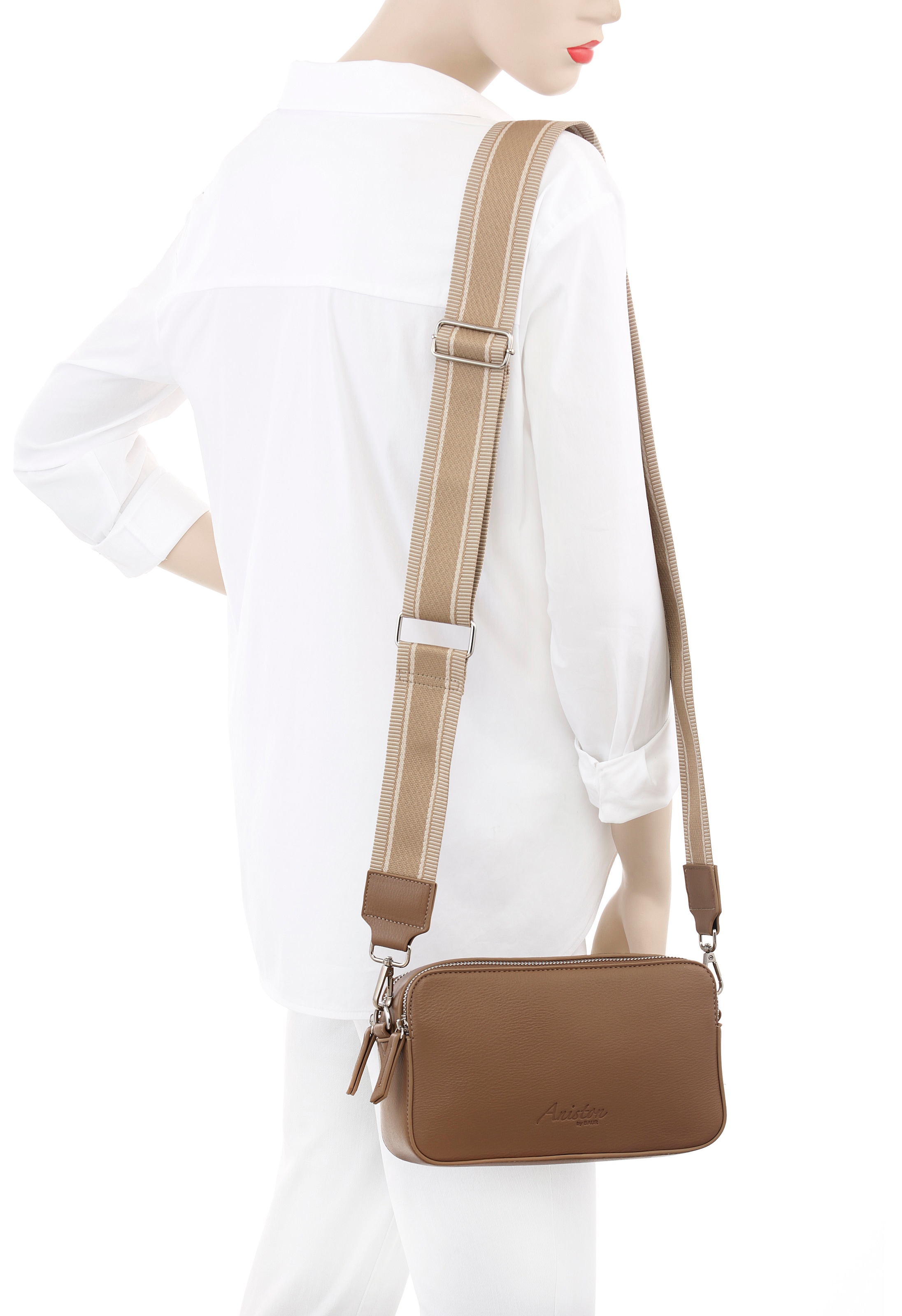 Aniston ACCESSOIRES Umhängetasche »Vera«, Handtasche, Citybag, Tragetasche, Boxbag