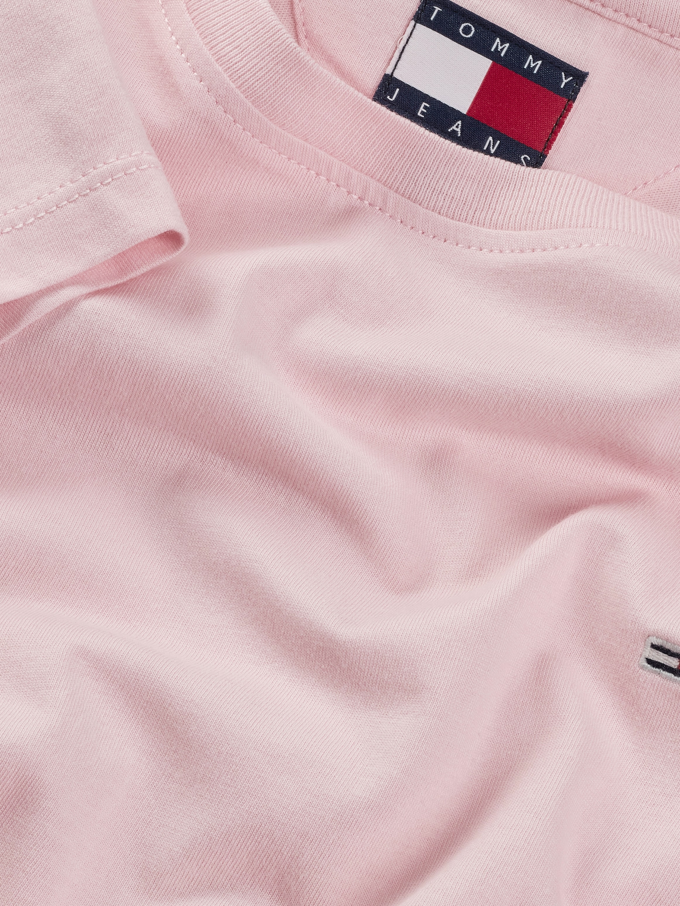 Tommy Jeans T-Shirt »TJW SLIM C-NECK TEE«, mit Logo-Stickerei