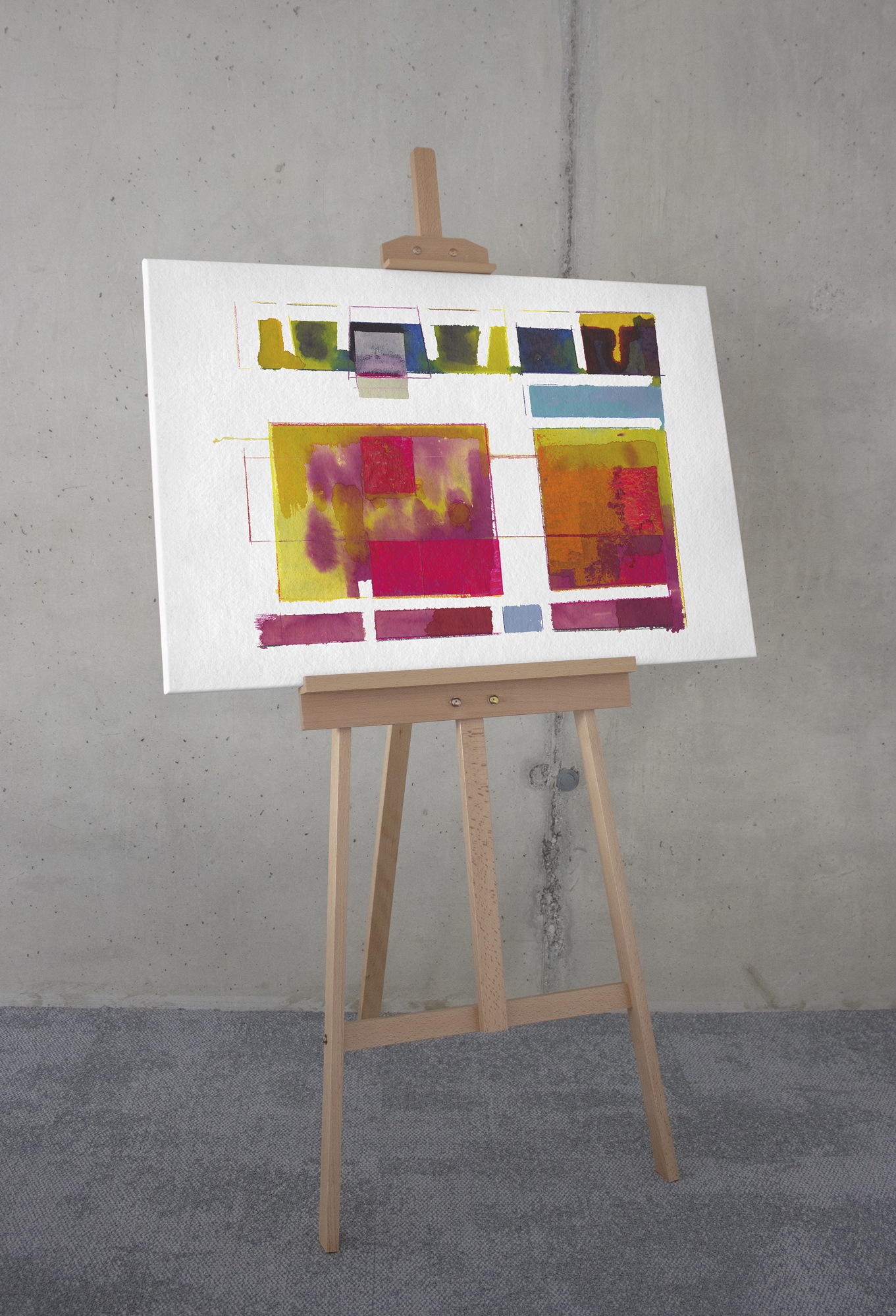 Komar Leinwandbild »Conveyor Belt - Größe 60 x 90 cm«, Natur, (1 St.), Keilrahmenbild mi Echtholzrahmen