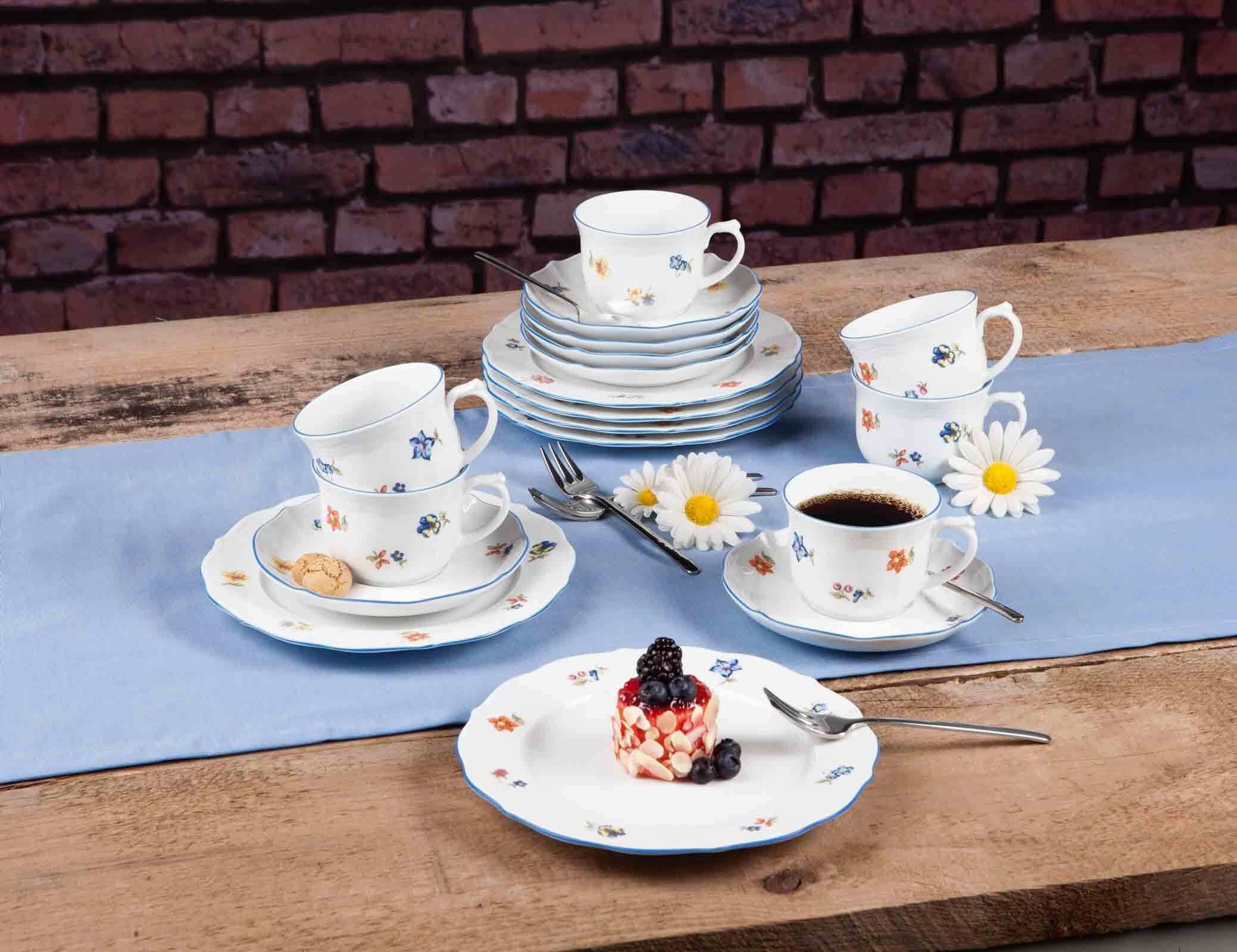 Seltmann Weiden Frühstücksteller »Frühstücksteller Sonate Nostalgie ø 20,1 cm weiß«