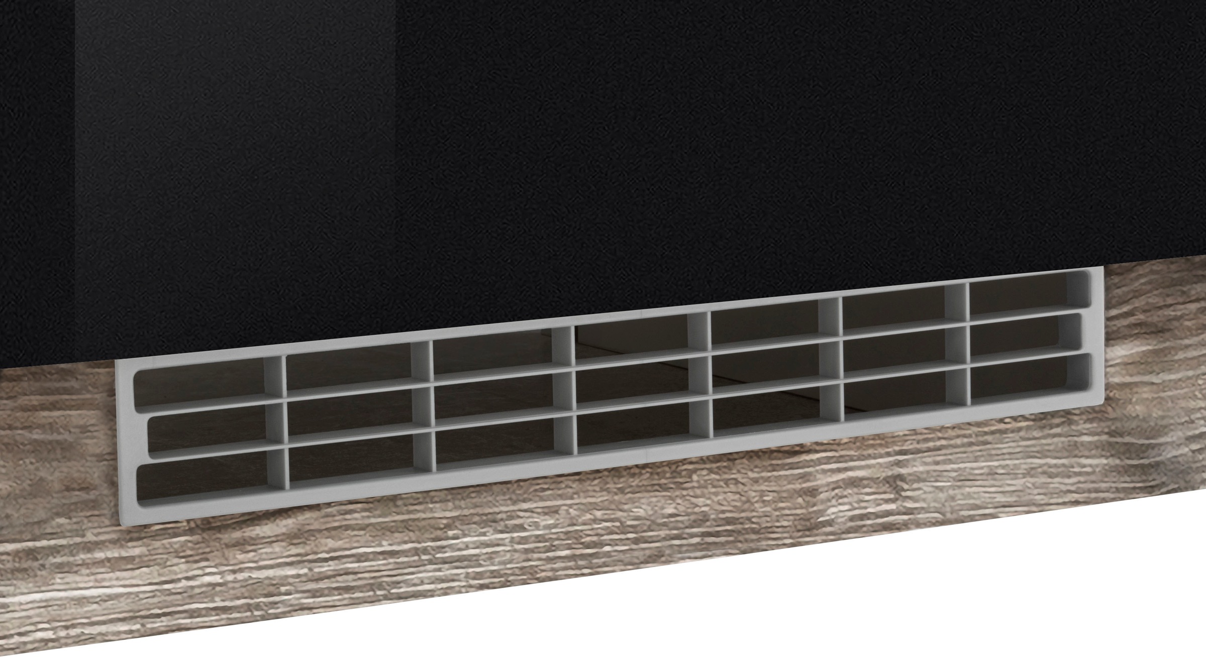 KOCHSTATION Küchenzeile »KS-Brindisi Breite 330 cm«, wahlweise mit E-Geräten und Induktion, mit MDF-Fronten und Regal