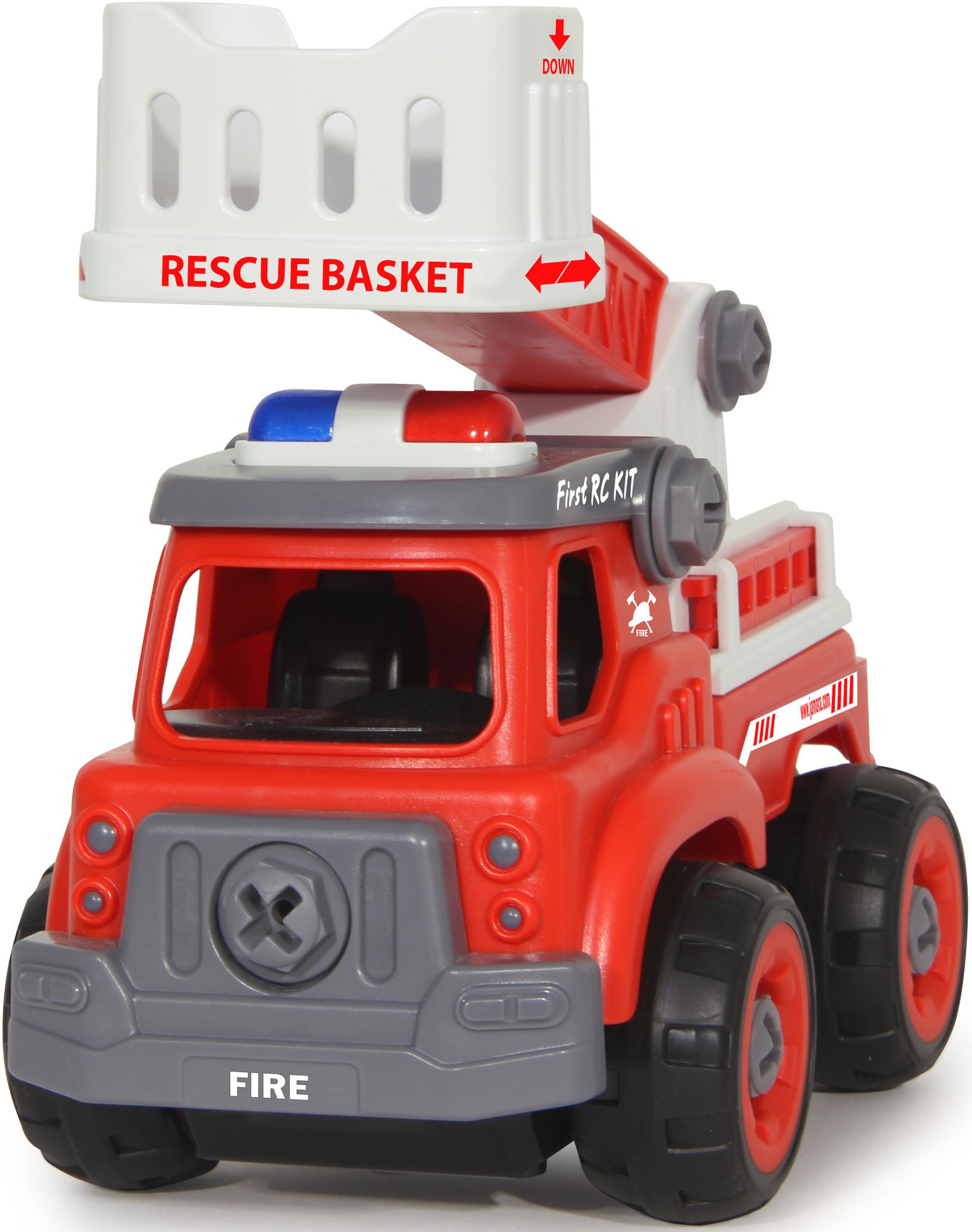 Jamara RC-Auto »First RC - Feuerwehrauto«, (33 tlg.), mit Akkuschrauber