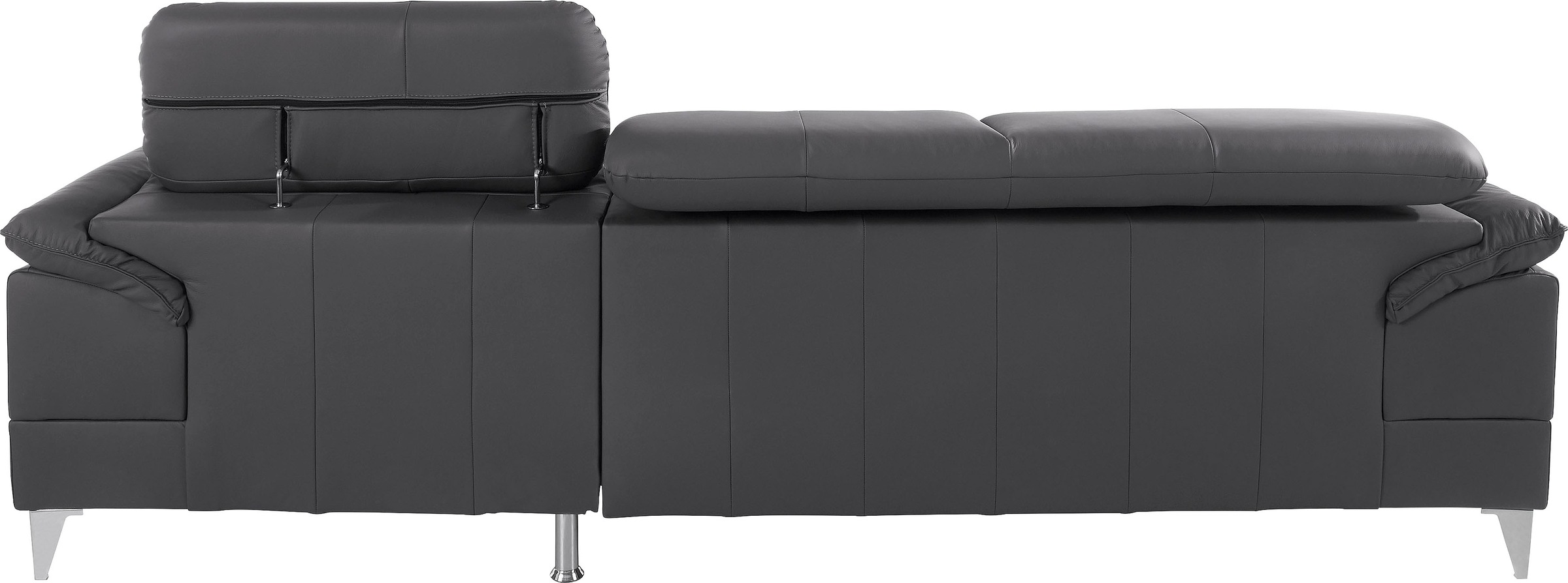 COTTA Polstergarnitur »Caluso L-Form«, (2 tlg.), Set bestehend aus: Ecksofa mit Kopfteilverstellung & Hocker