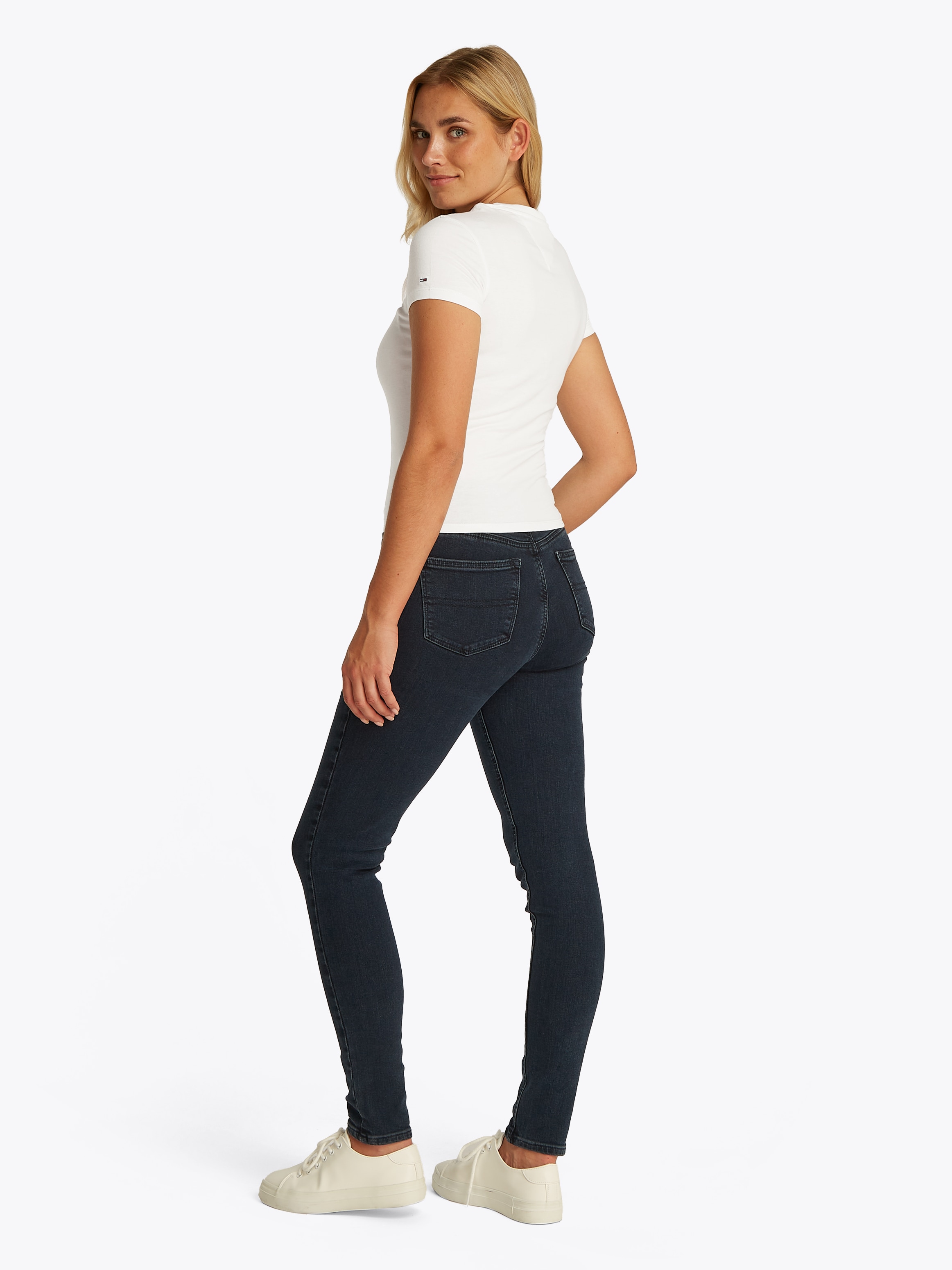 Tommy Jeans T-Shirt »TJW 2PACK ESSENTIAL LOGO TEE«, (Packung, 2 tlg.), mit Logodruck