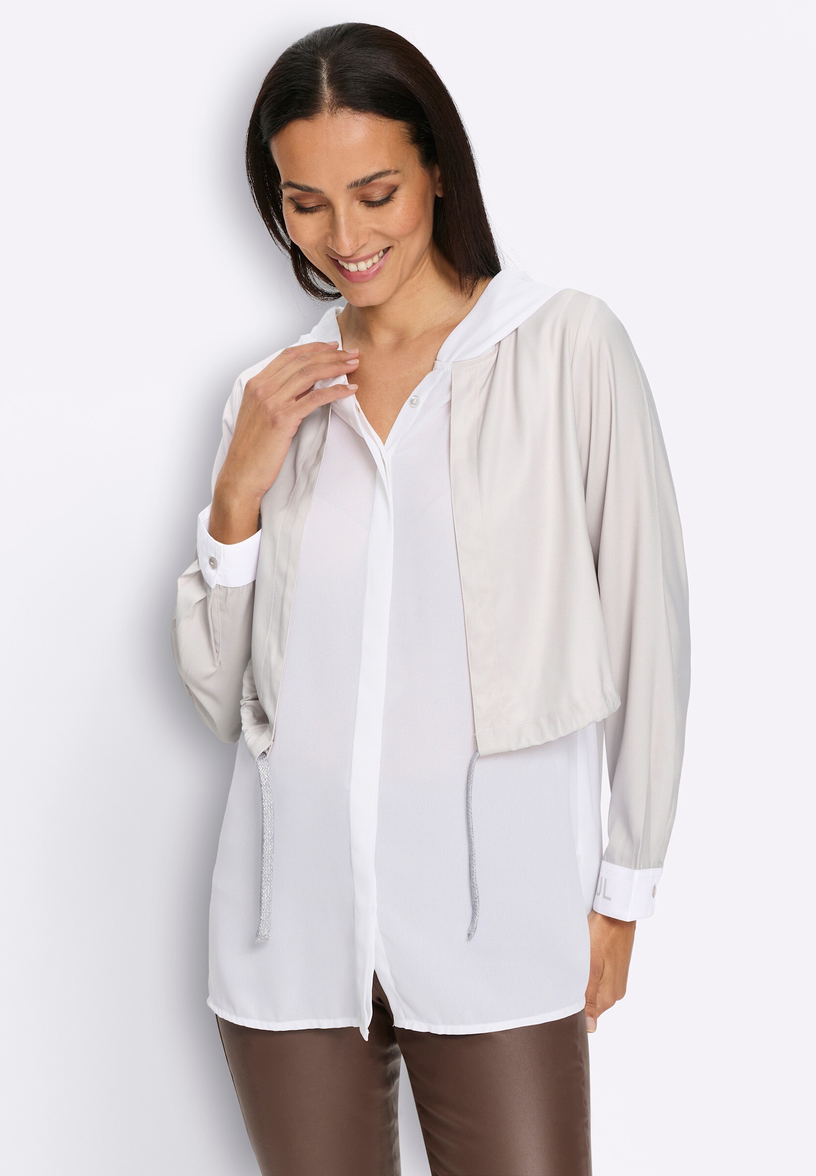 heine Klassische Bluse »Longbluse Langarmbluse«