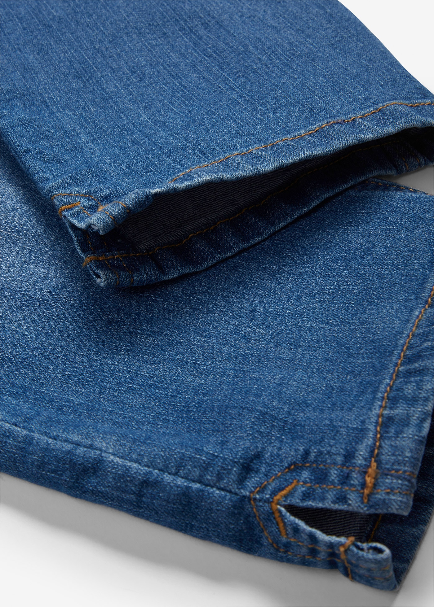 bonprix Caprijeans »Slim Fit Jeans Mid Waist, cropped« 3/4-Capri-Look, Five-Pocket Style, Regular Fit, schmale Beinform