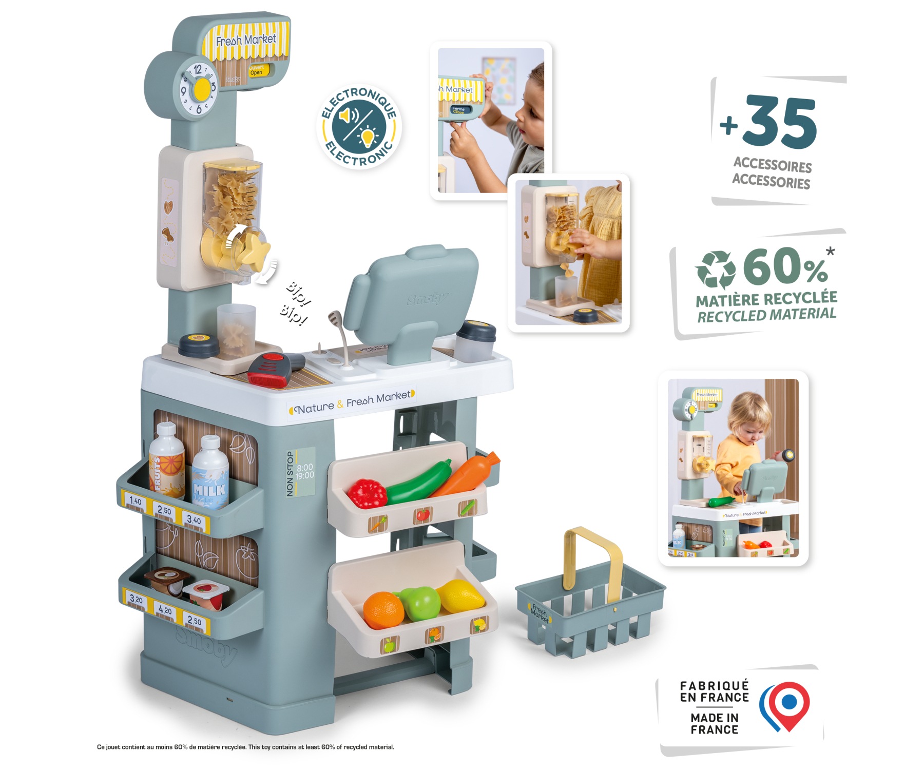 Smoby Kaufladen »Supermarkt Natur & Fresh Market«