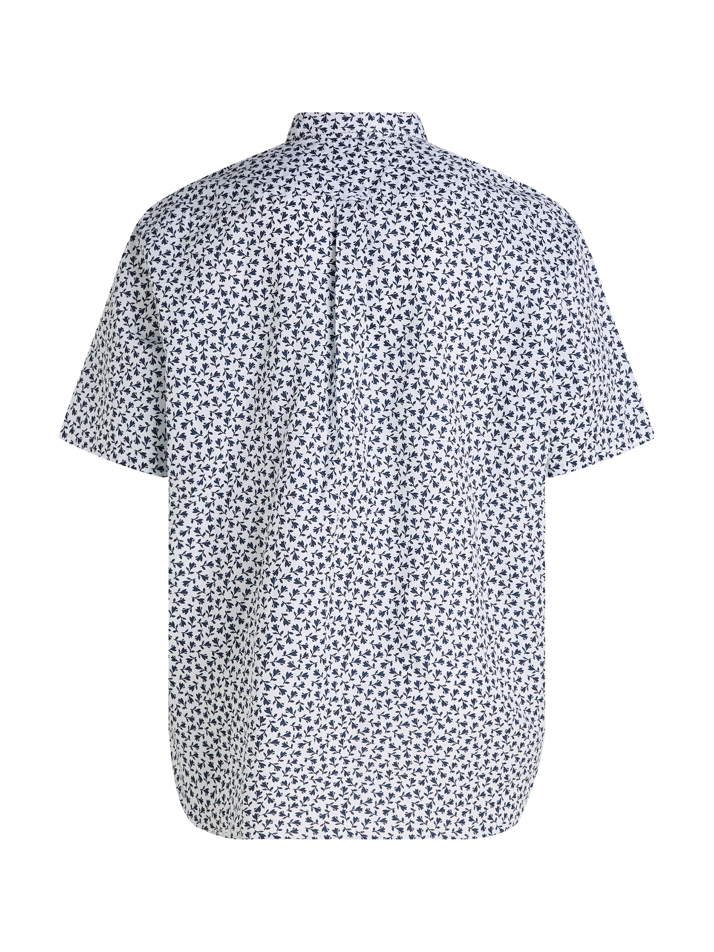 Tommy Hilfiger Big & Tall Kurzarmhemd »BT-LINEN BLEND MPRINT«, mit Allover-Print, Große Größen