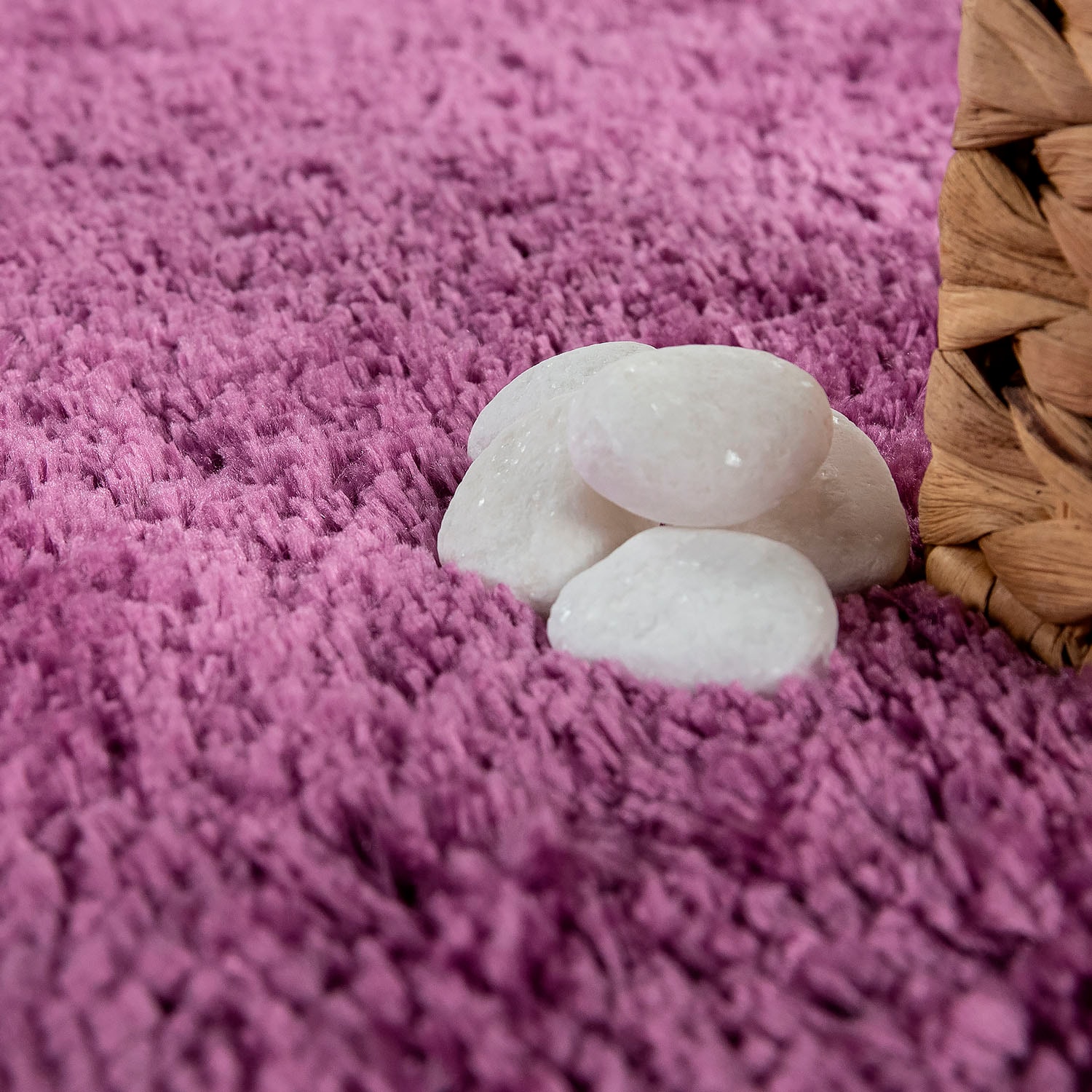 Paco Home Badematte »Lagos 750«, rutschhemmend beschichtet, fußbodenheizungsgeeignet, Badteppich, Uni Farben, besonders weich durch Mikrofaser