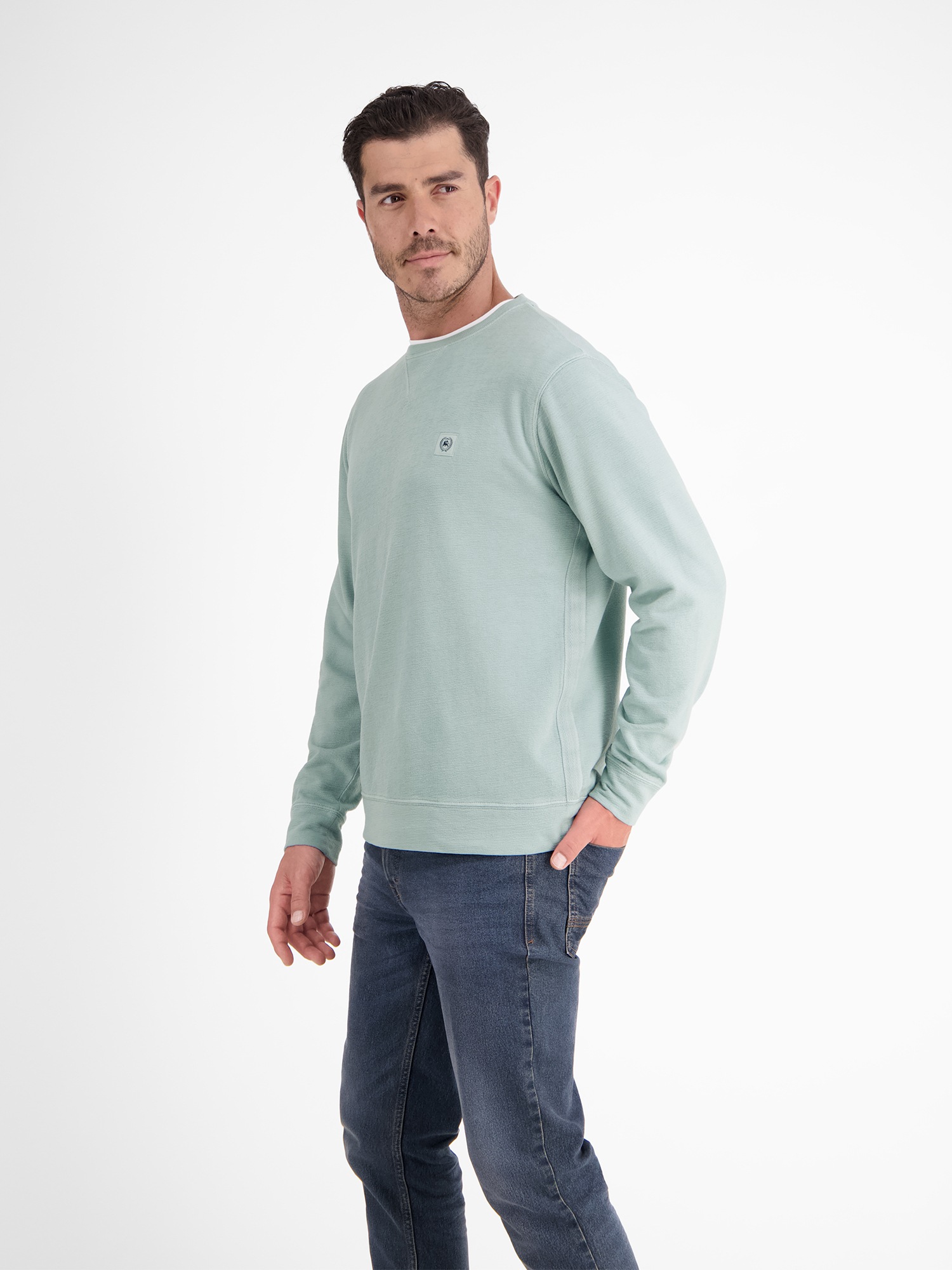 LERROS Sweatshirt »LERROS Urbaner Sweatshirtstyle, weiche Haptik«