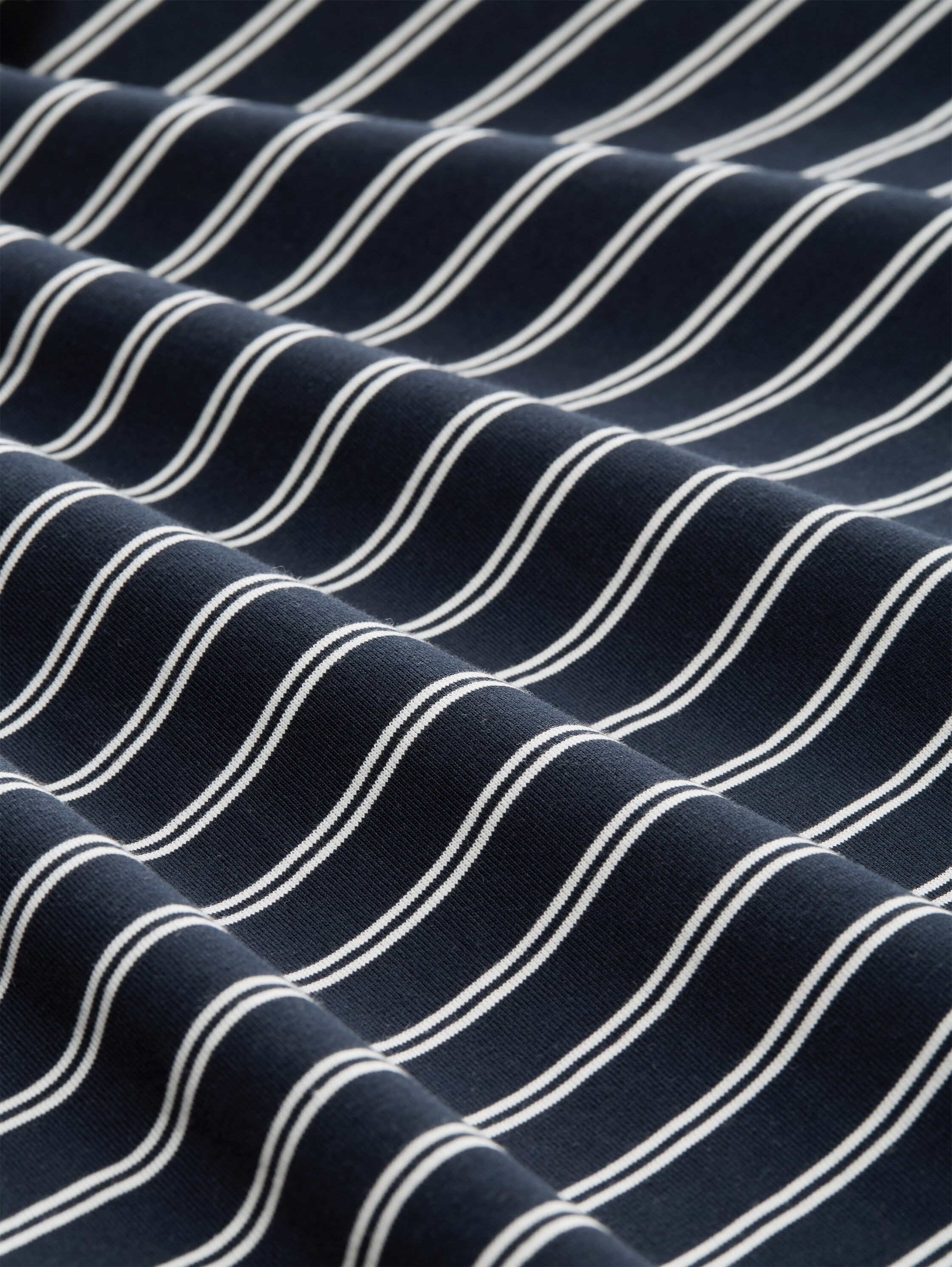 TOM TAILOR Denim T-Shirt mit Streifen Muster