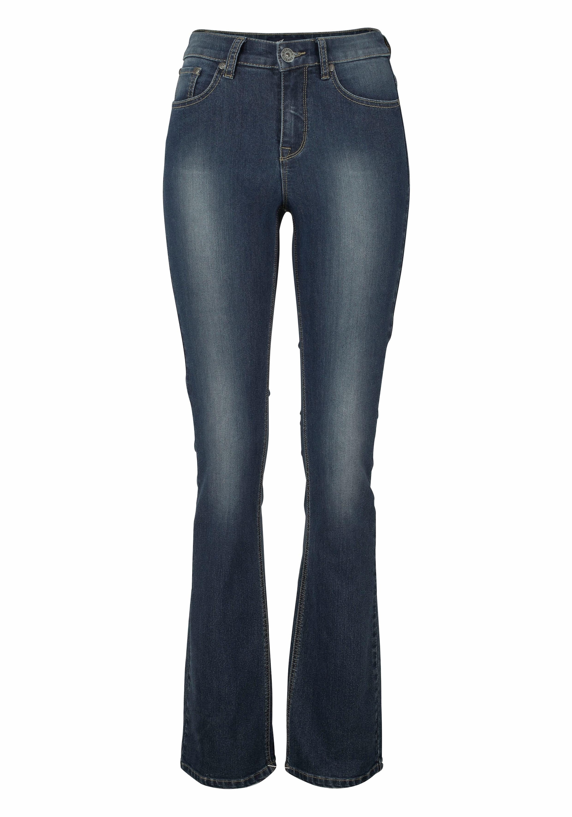 Arizona Bootcut-Jeans »Shaping«, High Waist ♕ bei