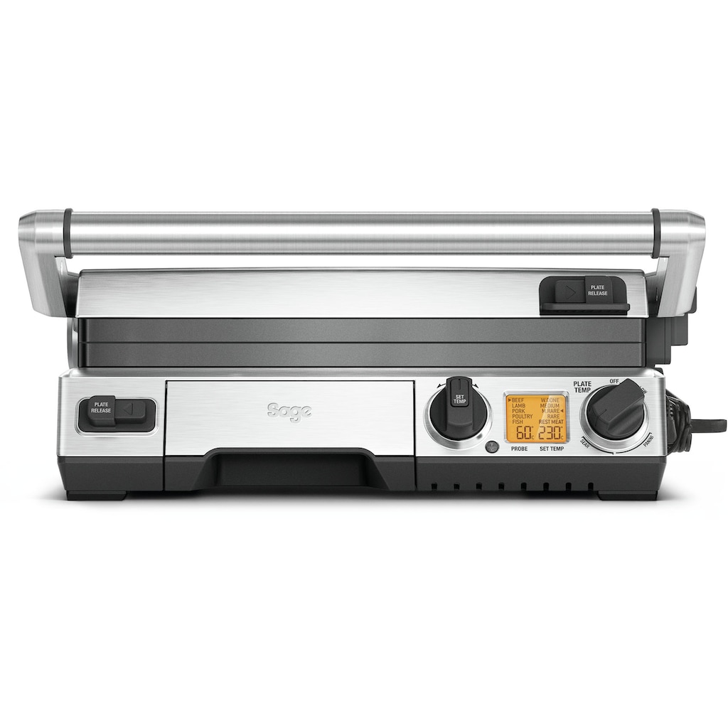 Sage Kontaktgrill »the Smart Grill Pro, BGR840BSS«, 2400 W