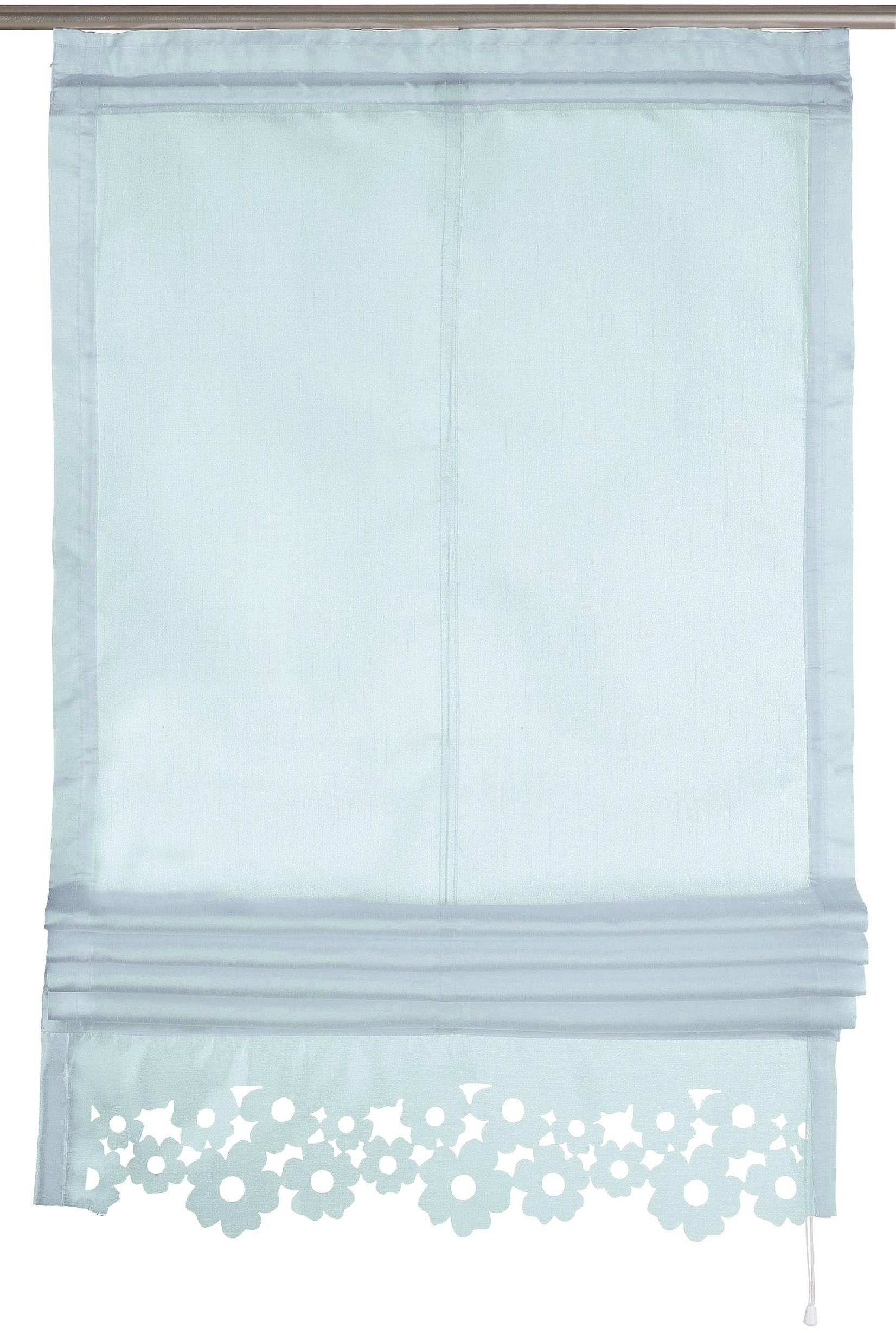 my home Raffrollo kaufen »VENEDIG«, Klettband, mit online Polyester Halbtransparent
