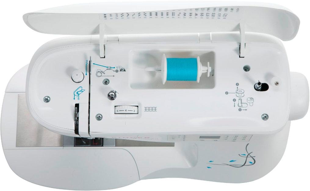 Stiche, Transport C240«, mit Garantie XXL 70 70 Singer Programme, Nähmaschine »Featherweight Jahren Singer 3 Komfort