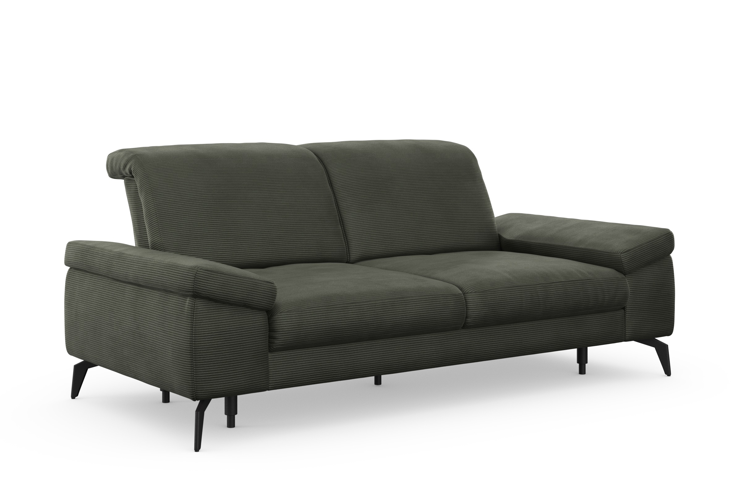 sit&more 2,5-Sitzer »Cabana«, Breite 211 cm, mit oder ohne Sitztiefen-, und Kopfteilfunktion