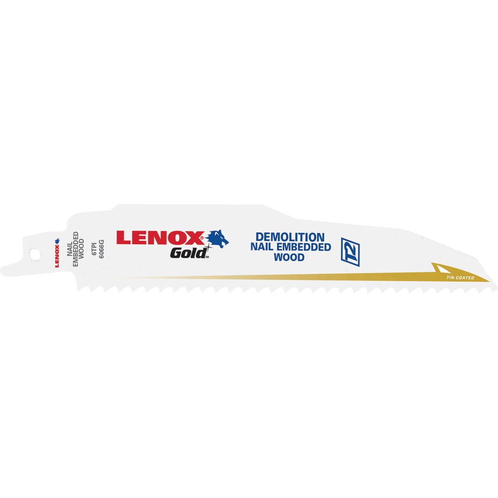 Lenox Säbelsägeblatt »210886066GR«, für Abbrucharbeiten 152x22x1,6mm, 5 Stück