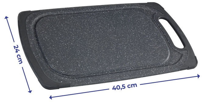 Maximex Schneidebrett »2in1«, (1 St.), wendbar, inkl. Auftauplatte, lebensmittelecht