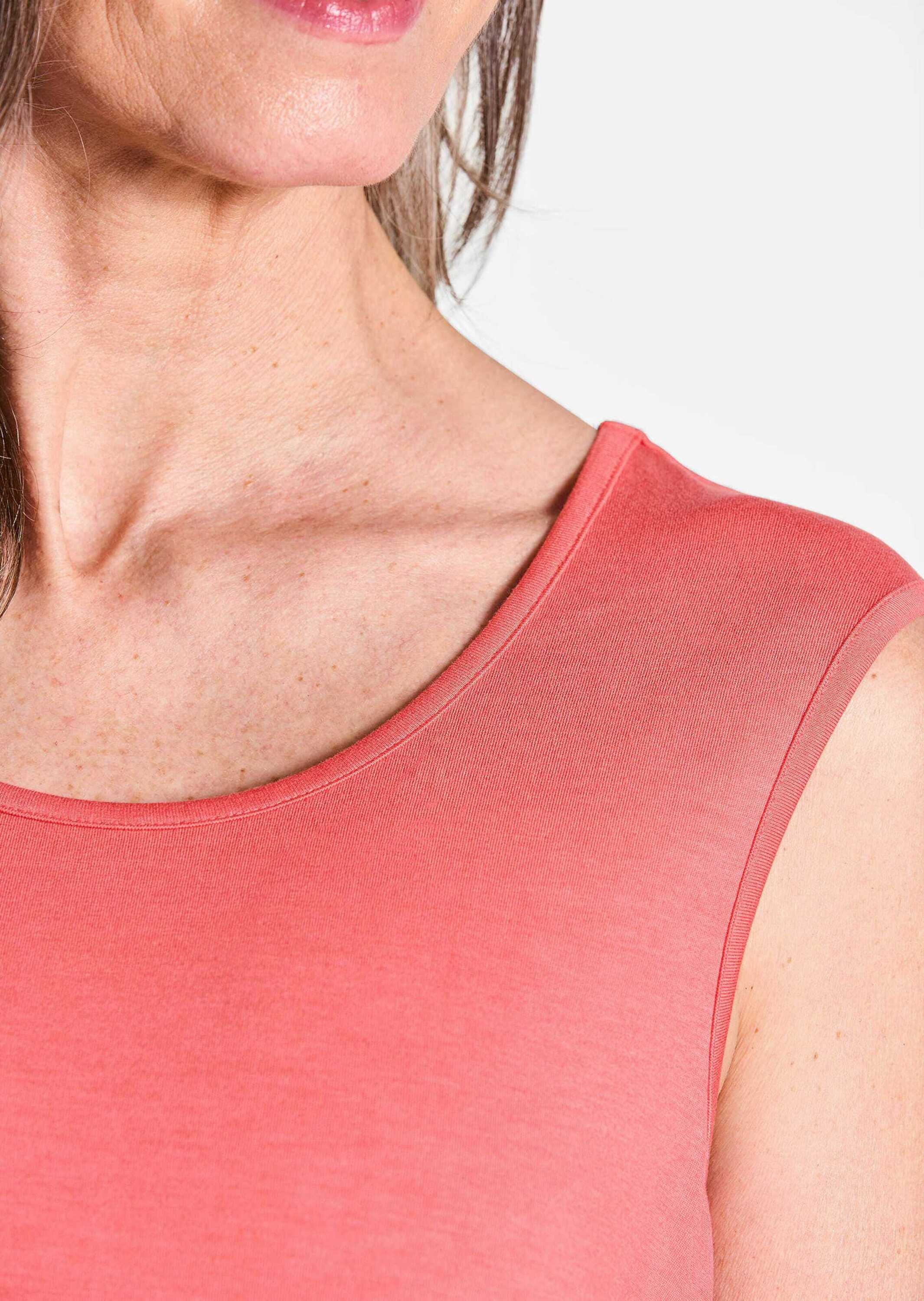 GOLDNER Trägertop »Kurzgröße Doppelpack aus weichem Viskose-Jersey«