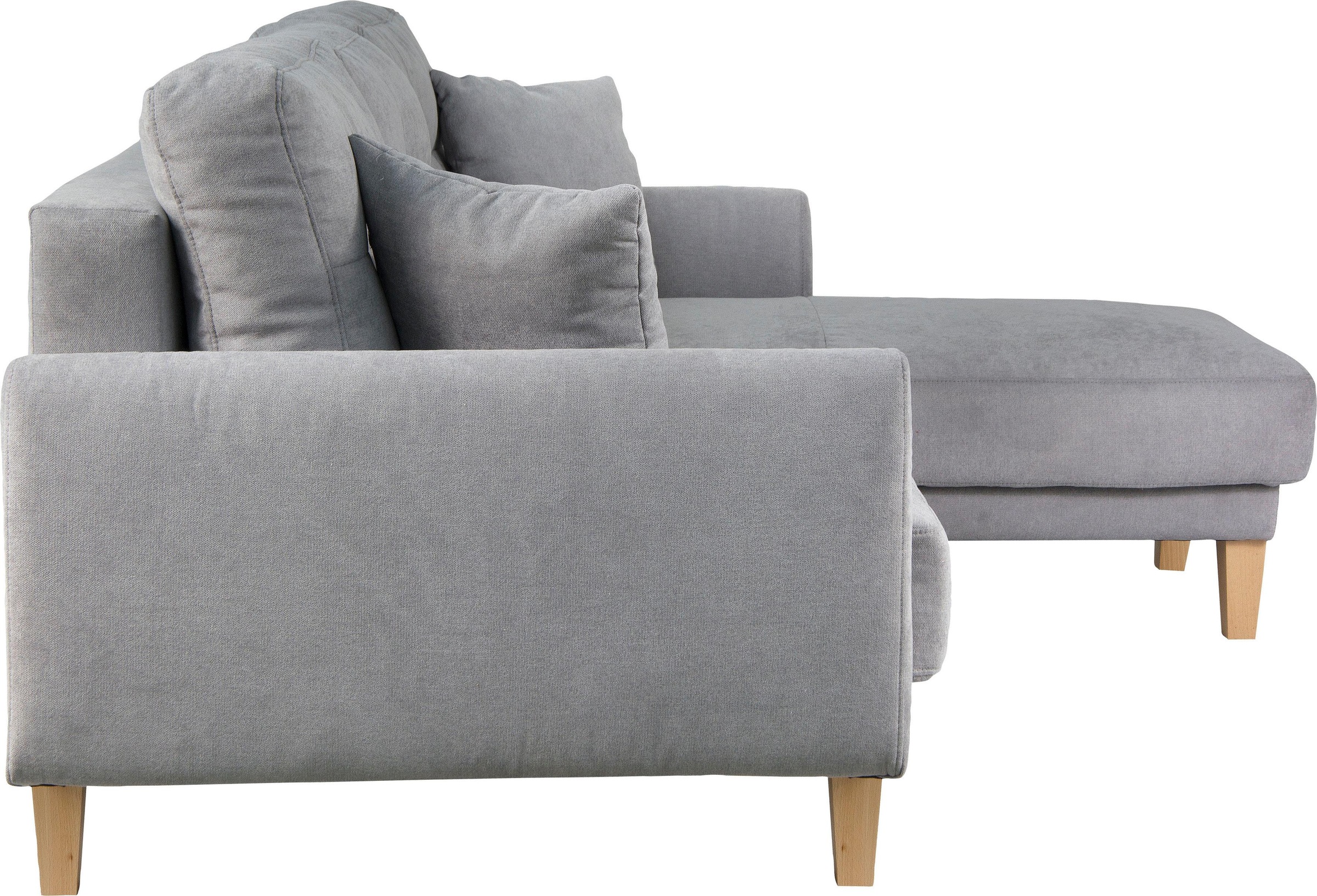 Home affaire Ecksofa »TRIPLO optionale Schlafsofa mit Bettkasten, Maße B/T/H: 234/164/89 cm«, L-Form wahlweise mit Bettfunktion - Liegefläche 132x210 cm