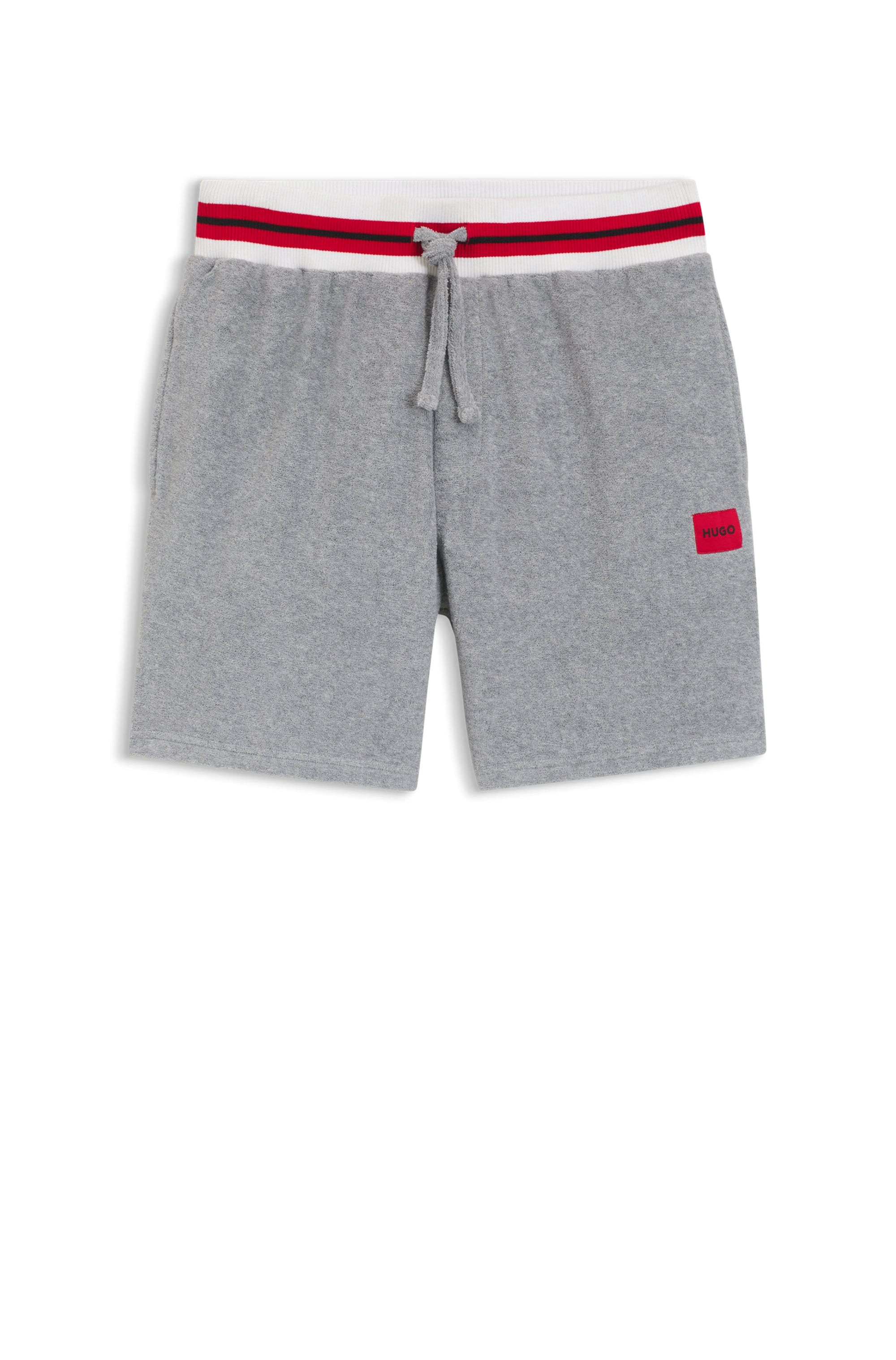 HUGO Underwear Sweatshorts »JAXON«, kontrastfarbene Details, Tunnelzug