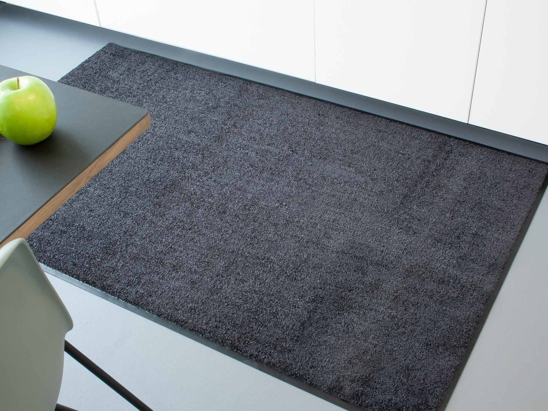 Primaflor-Ideen in Textil Fußmatte »Schmutzfangmatte CLEAN PRO«, rechteckig, 8 mm Höhe, Uni-Farben, UV-beständig, strapazierfähig, waschbar