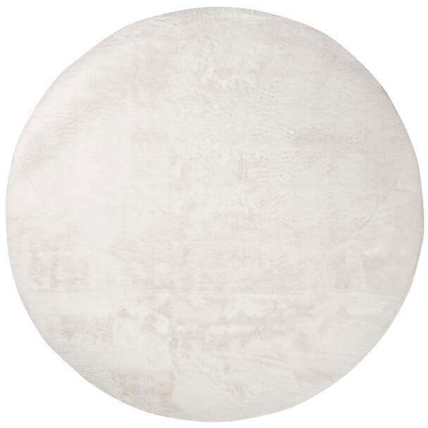 Carpet City Hochflor-Teppich »TOPIA400«, rund, 21 mm Höhe, besonders weich und kuschelig durch Polyester, Uni-Farben