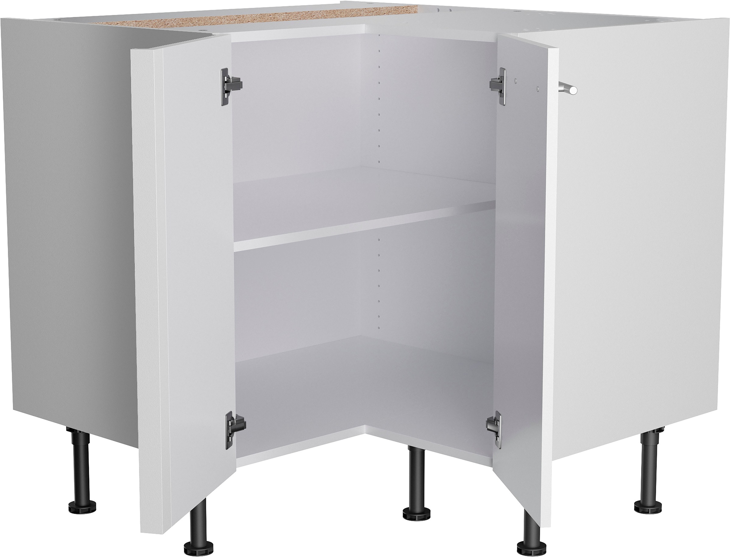OPTIFIT Eckunterschrank »Klara« Breite 90 x 90 cm