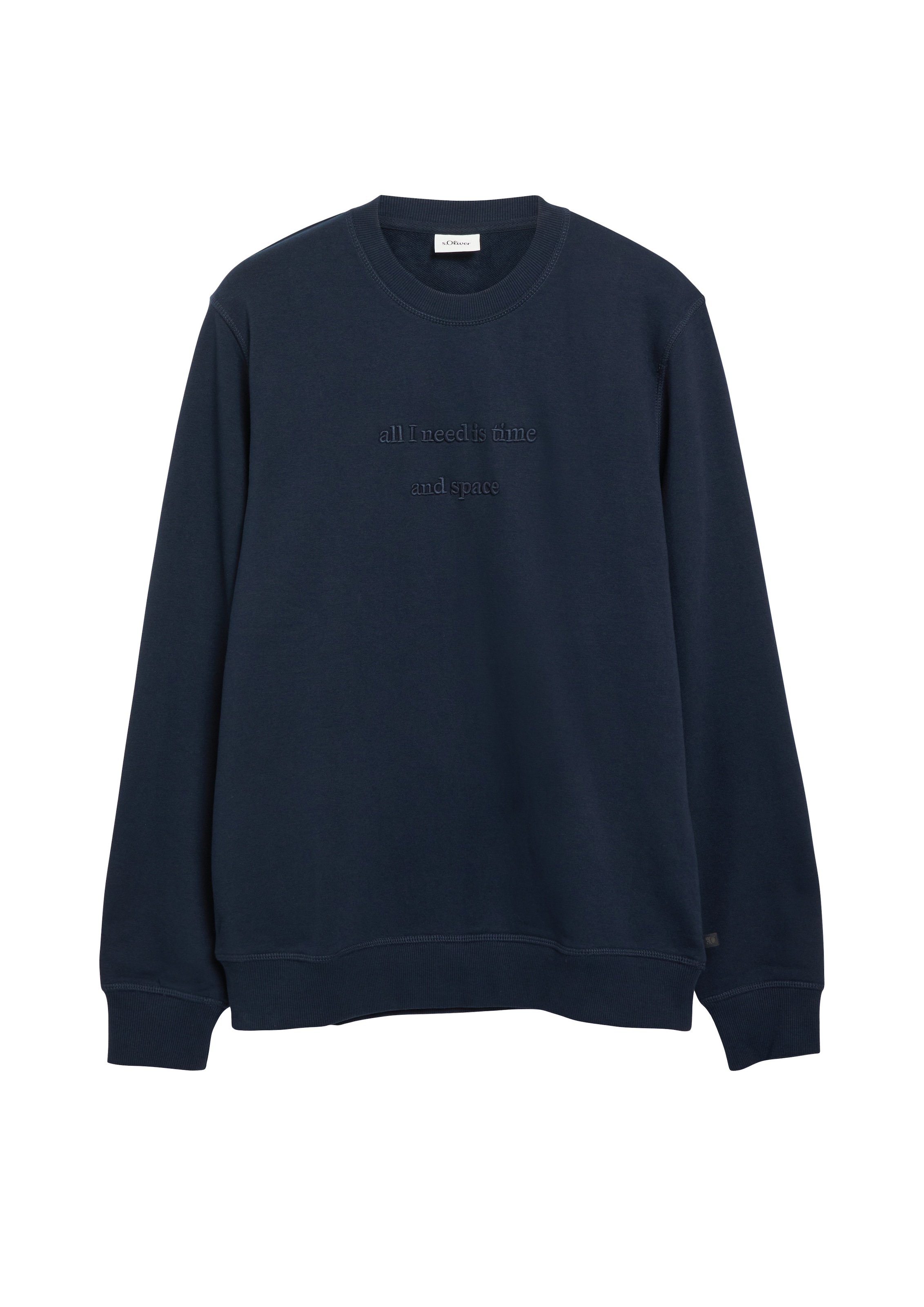 s.Oliver Sweater , mit Working-Stickerei
