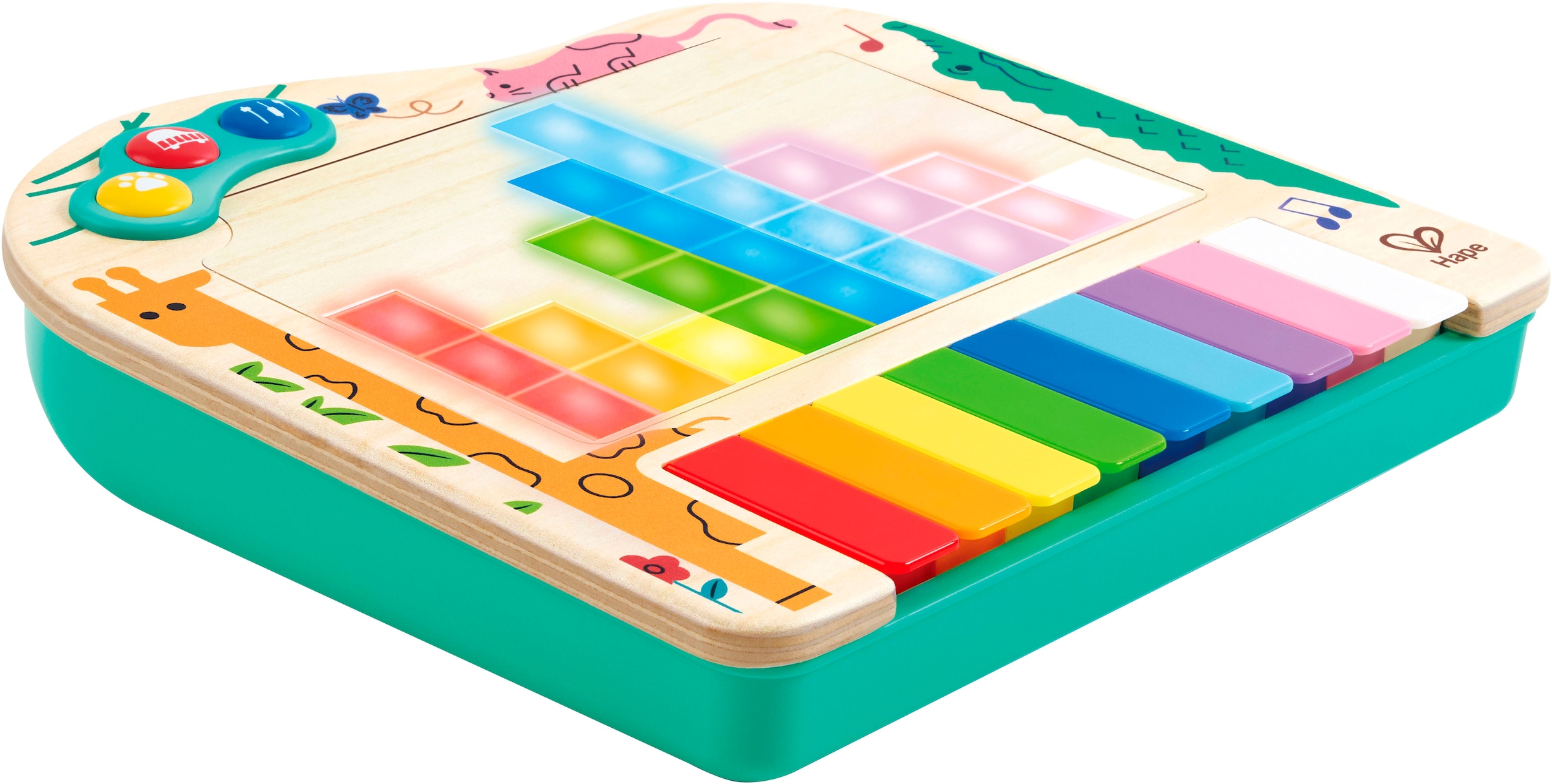 Hape Spielzeug-Musikinstrument »Dynamisches Pixel-Piano«, mit Licht- und Soundfuktion