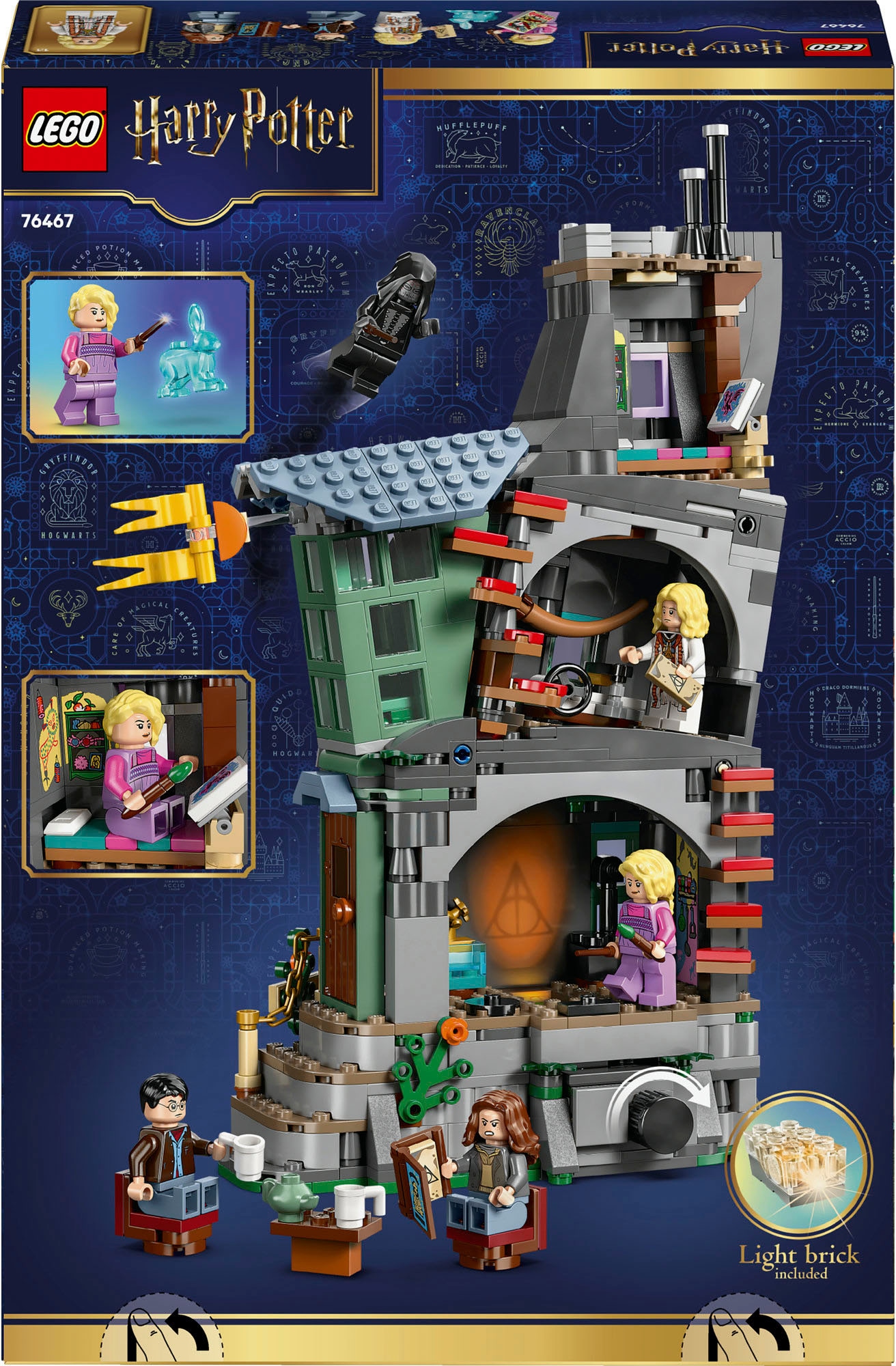 LEGO® Konstruktionsspielsteine »Luna Lovegoods Haus (76467), LEGO Harry Potter«