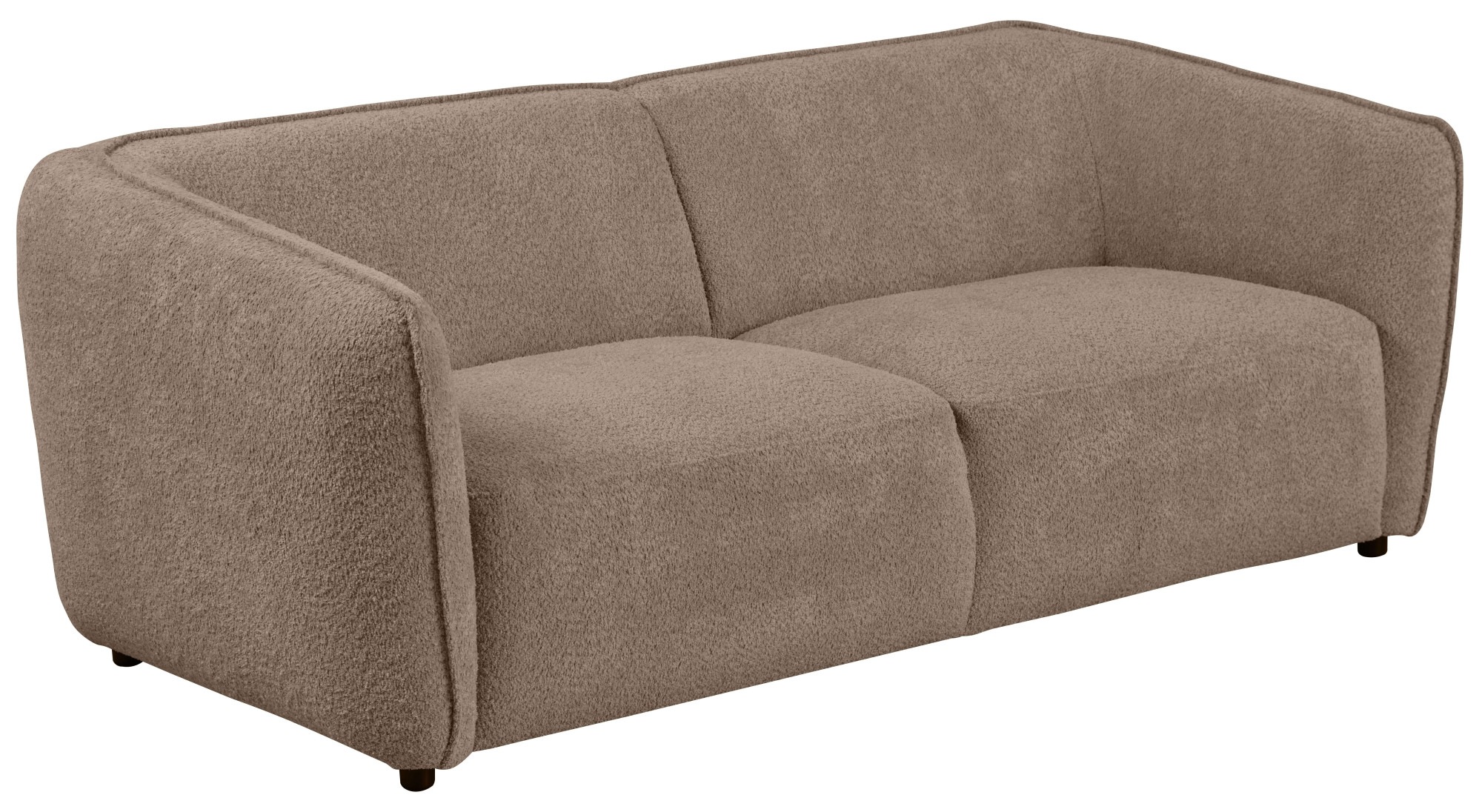 Home affaire 2,5-Sitzer »OSTRUP, Naturtöne, Boucle« Breite 201 cm, organische Form mit sanften Rundungen