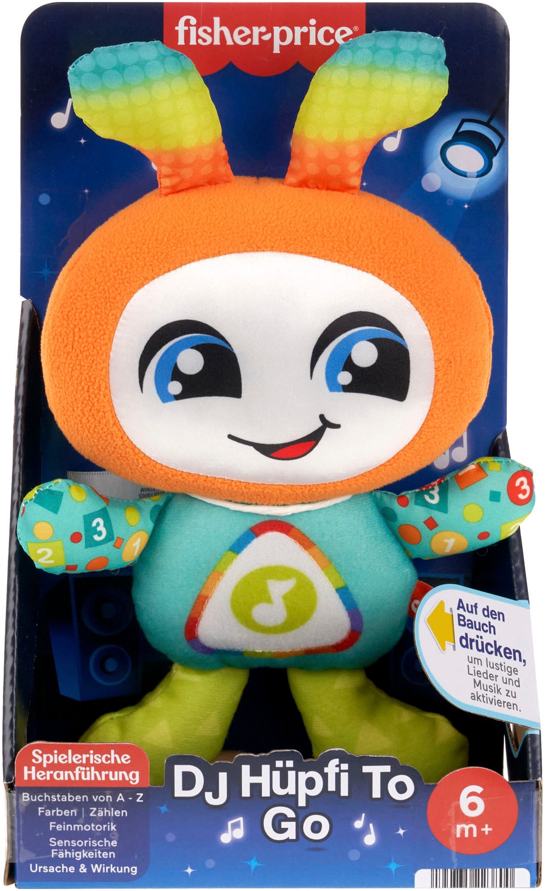 Fisher-Price® Lernspielzeug »DJ Groovin' Go«, mit Licht, Musik und Geräuschen