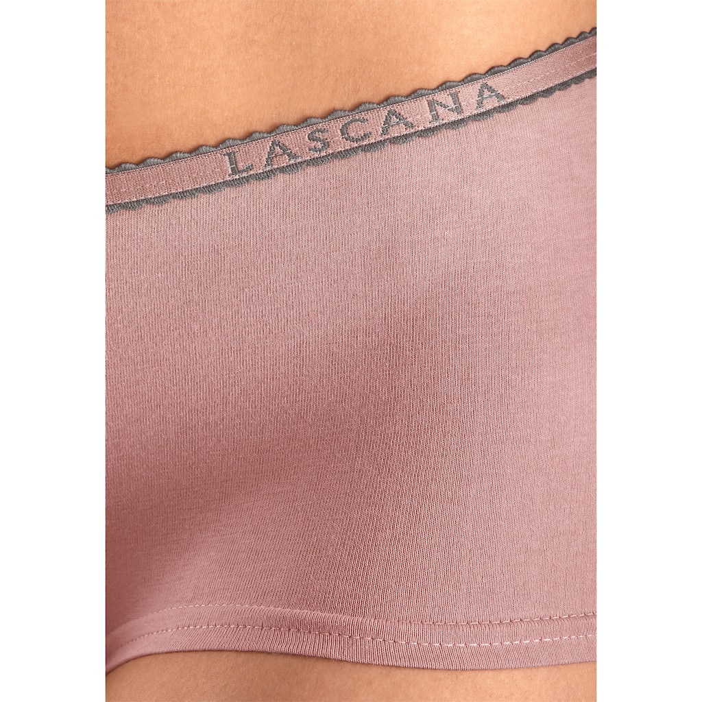 LASCANA Panty, (Packung, 4 St.)