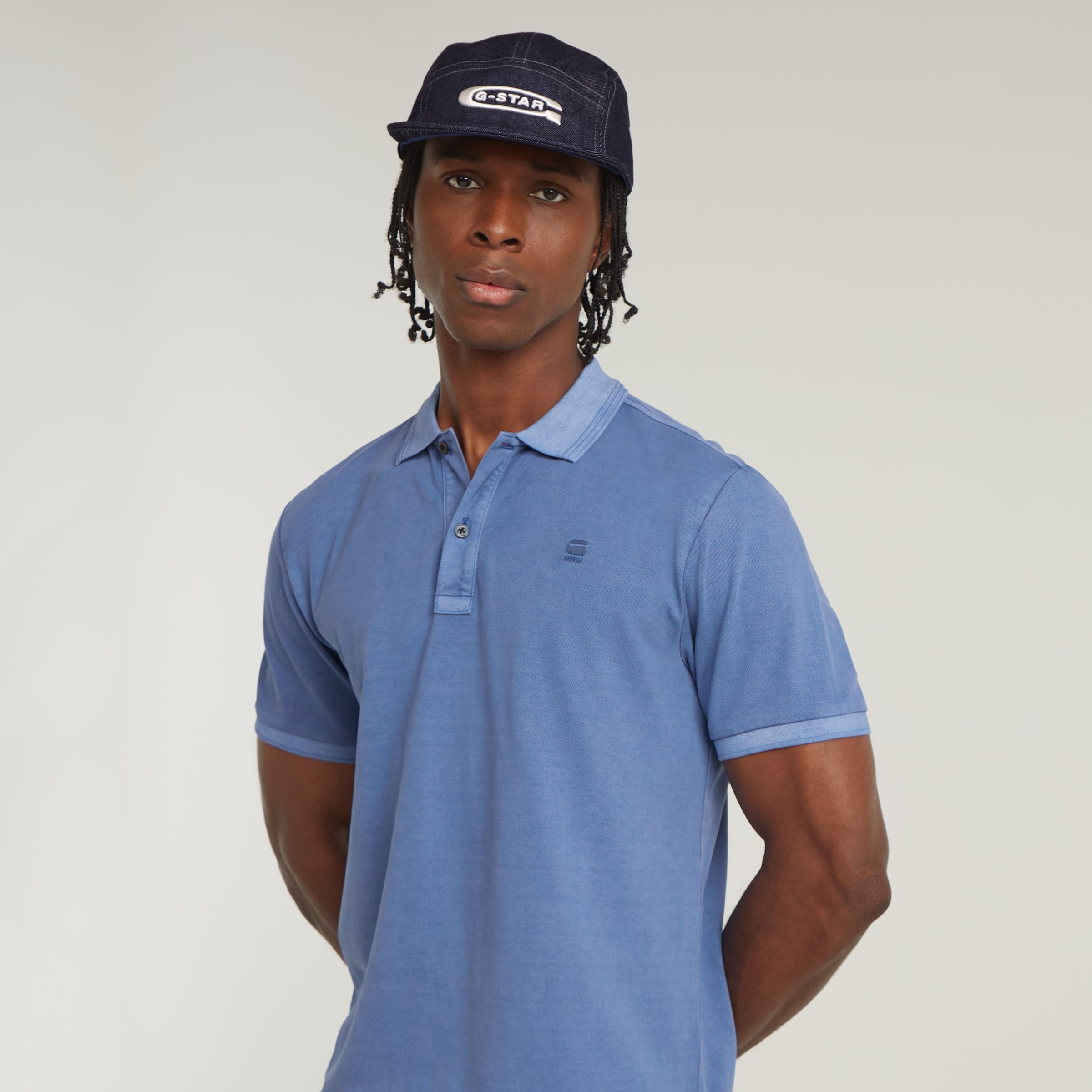 G-STAR Poloshirt »Dunda slim fit«, Logoprägung auf der Brust