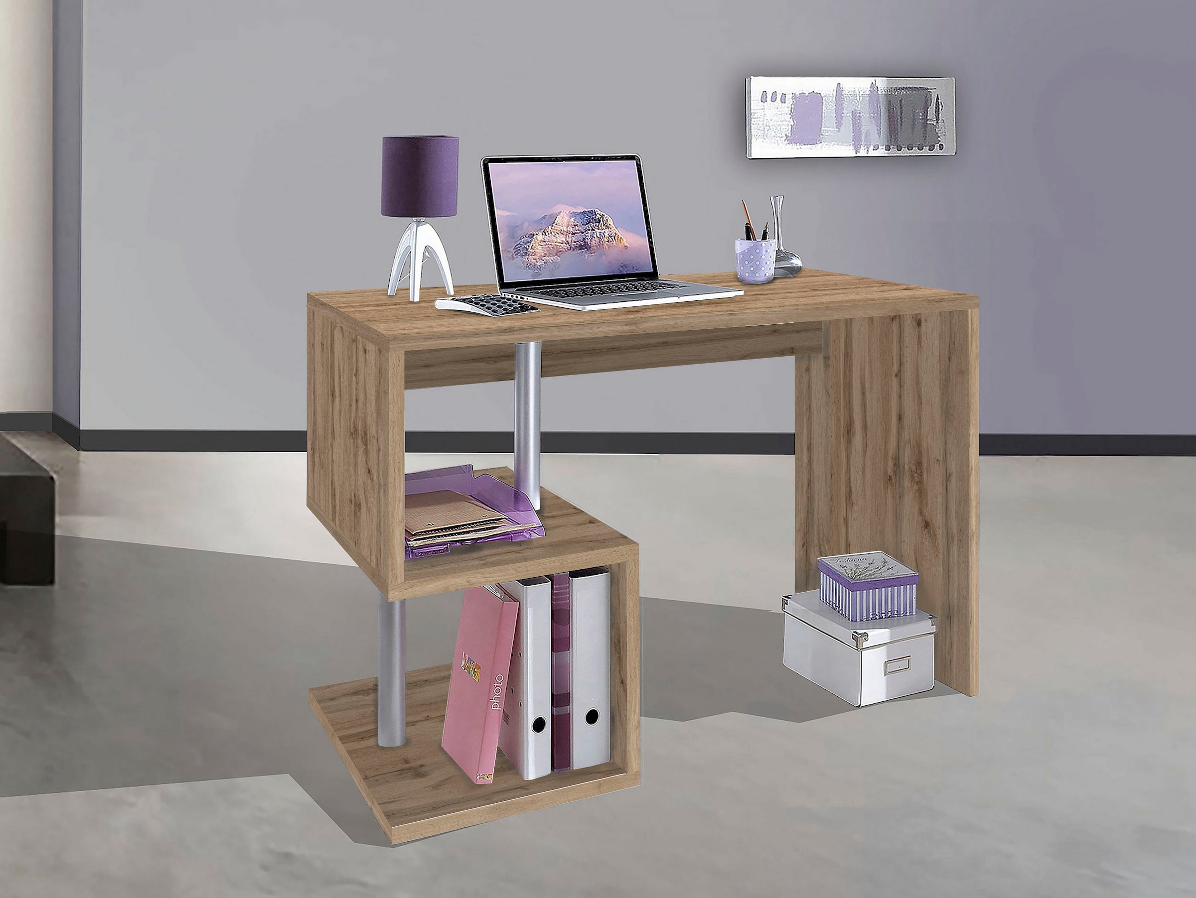 INOSIGN Schreibtisch »Esse, modernes Design«, in verschiedenen Breiten, mit und ohne Monitoraufsatz, Made in Italy