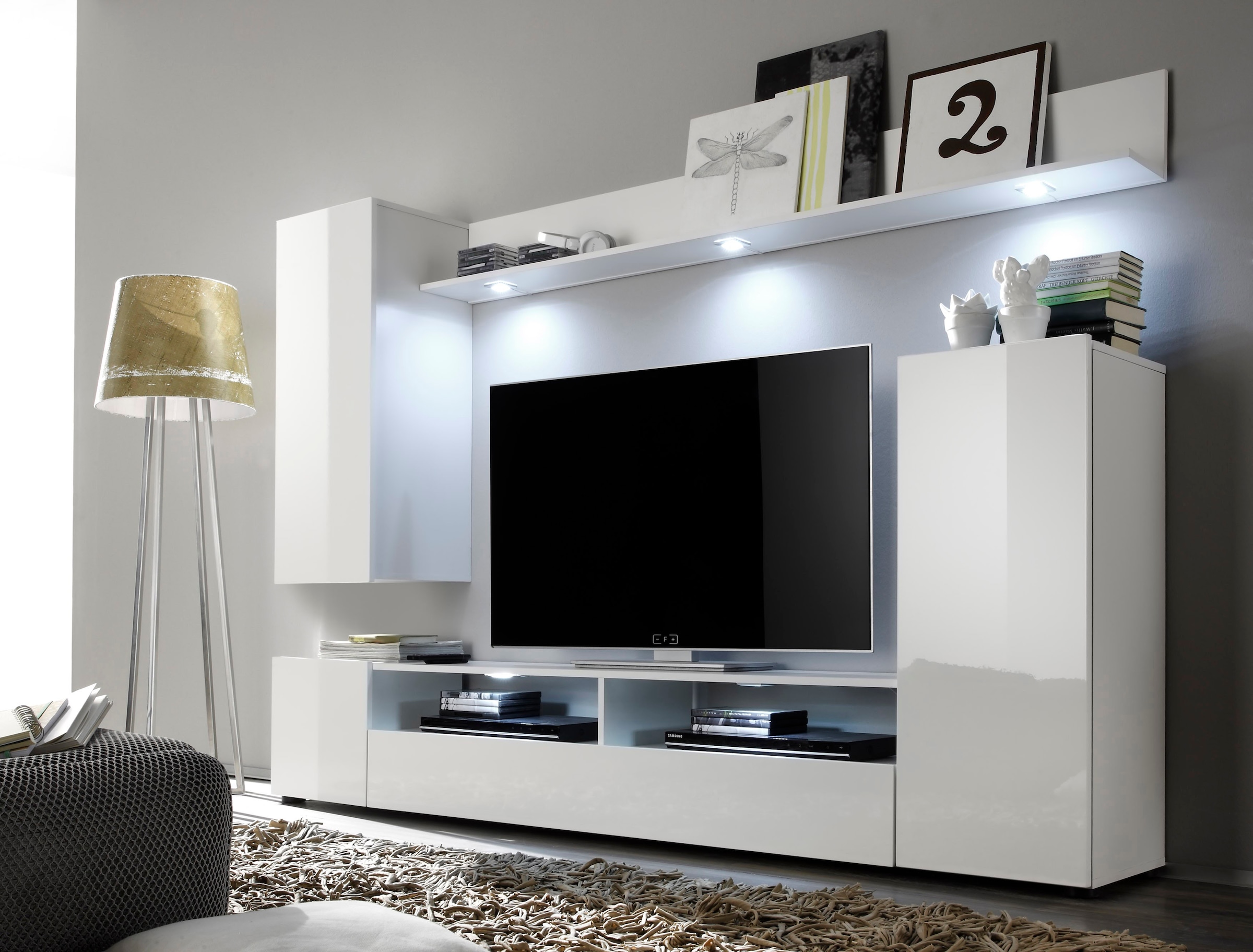 Home affaire Wohnwand »Gillis« Set, 4 Stk. tlg.