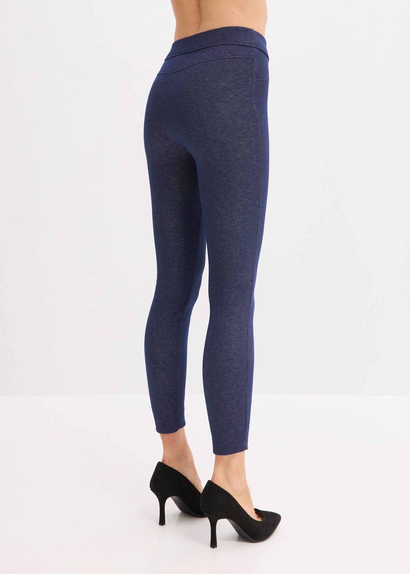 bonprix Thermoleggings »Thermo Leggings in Jeansoptik«  aus Polyester, wärmend, mit Elasthan-Anteil, in Jeansoptik