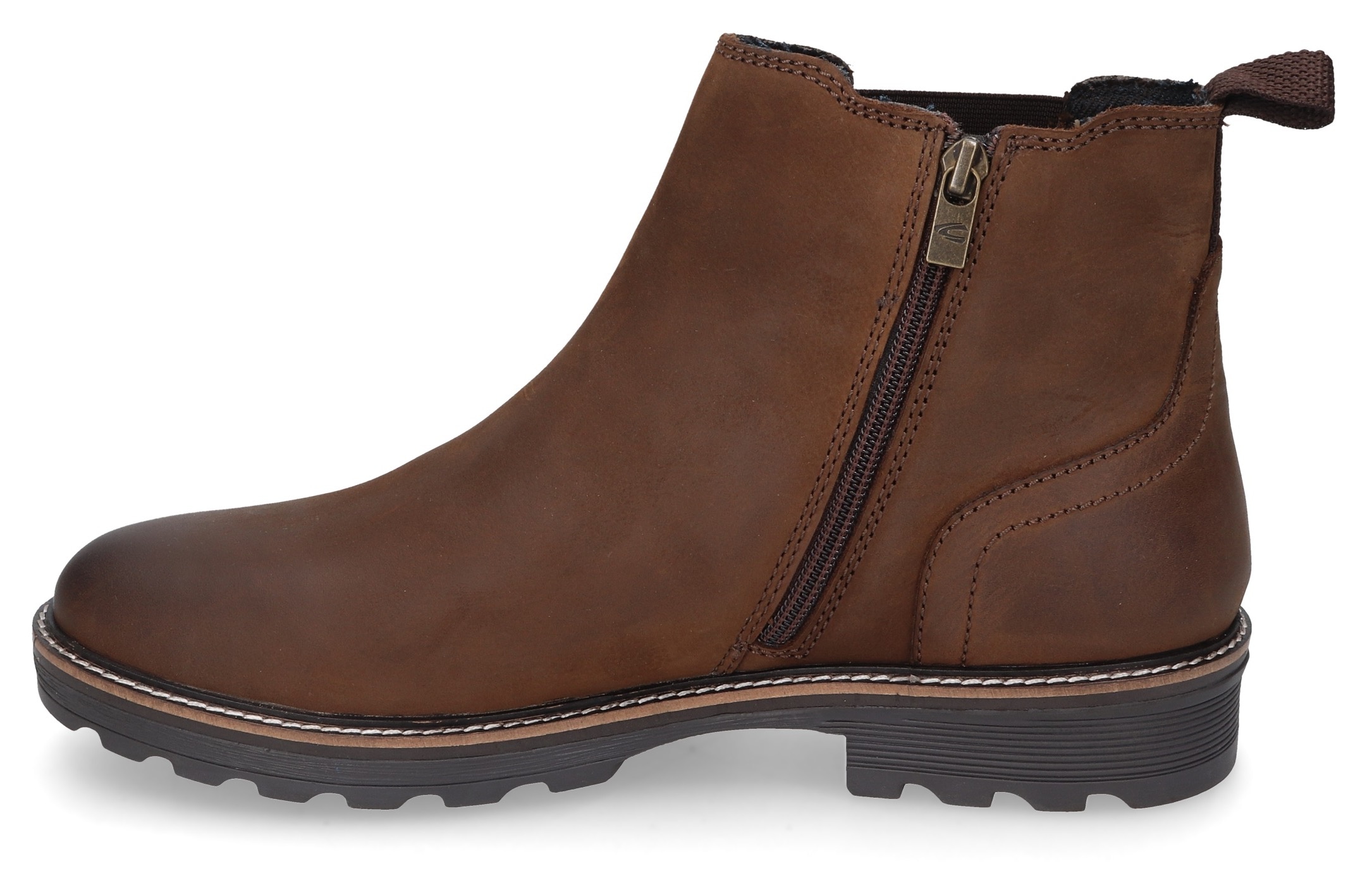 camel active Chelseaboots, Boots, Stiefelette mit Wechselfußbett