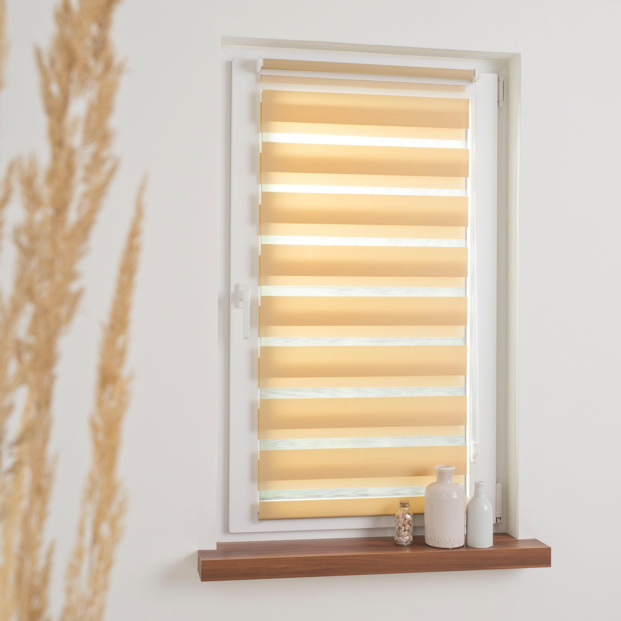 SCHÖNER WOHNEN-Kollektion Doppelrollo »Klemmfix-Doppelrollo« Lichtschutz ohne Bohren freihängend