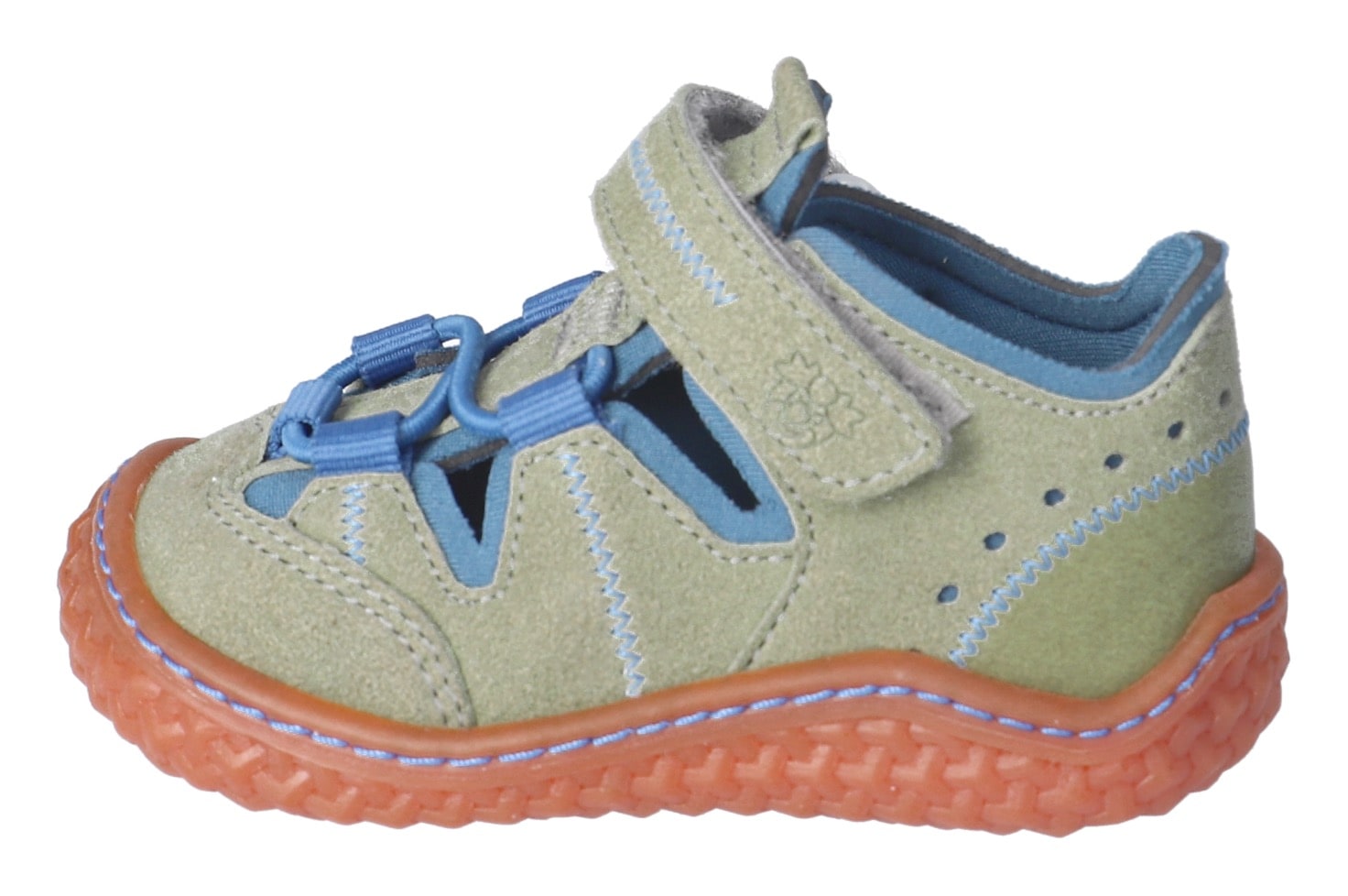 PEPINO by RICOSTA Barfußschuh »Jerry WMS: mittel«  , Barfußschuh mit Gummizug u. Klett, Größenschablone zum Download