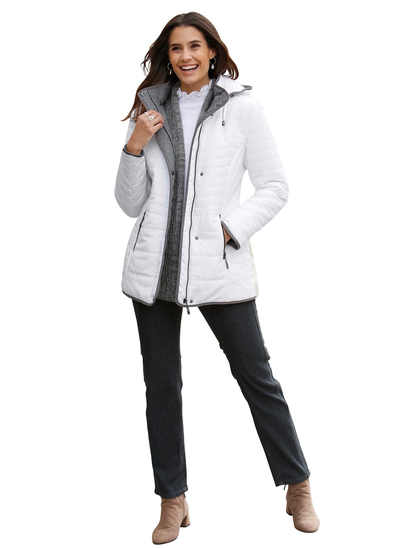 Inspirationen Steppjacke, mit Kapuze kaufen