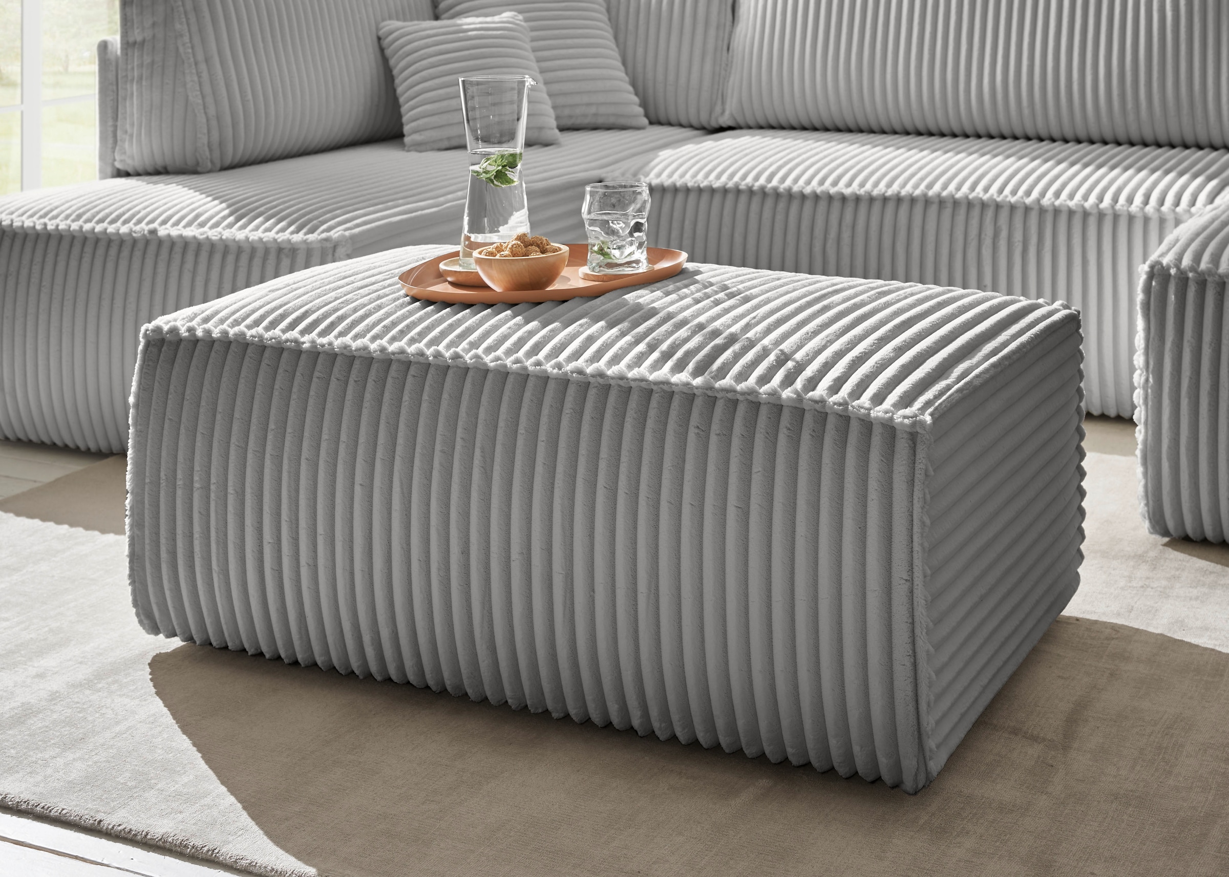 andas Hocker »FINNLEY«, passend zur Polster-Serie FINNLEY