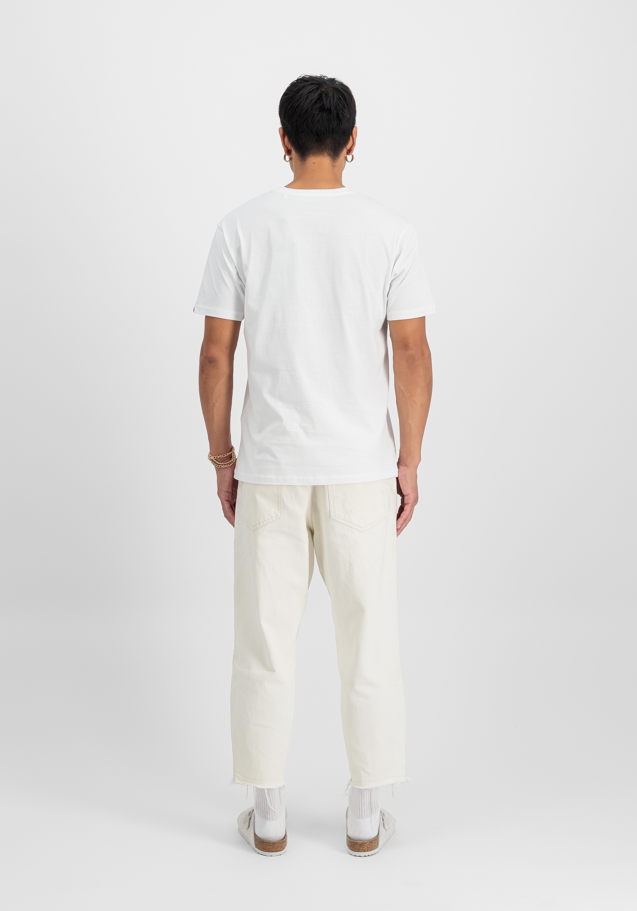 Alpha Industries T-Shirt »Alpha Industries Men - T-Shirts Basic Mid Logo TPU T-Shirt«